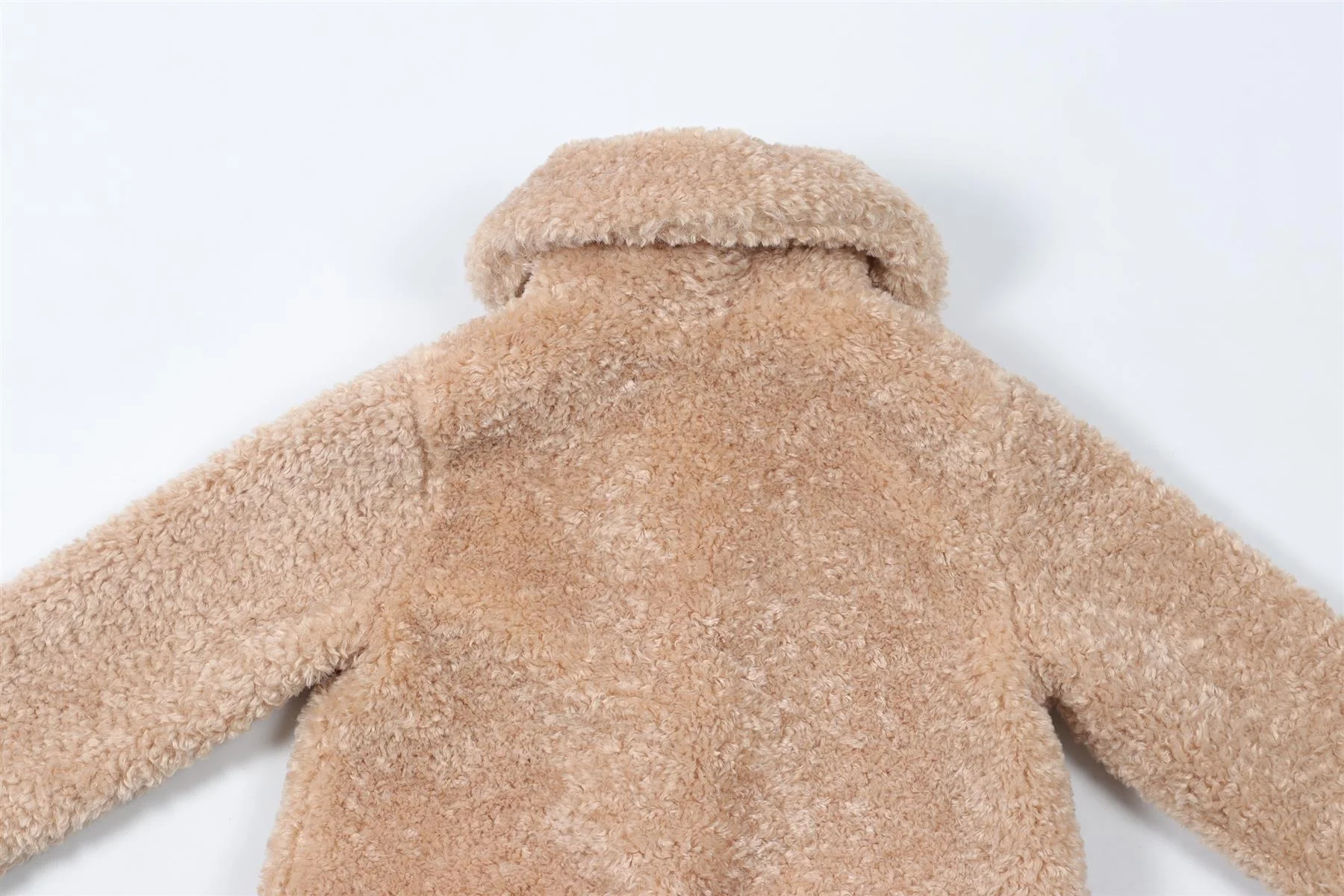 MONNALISA BEIGE KIDS GIRLS COAT 5 YEARS - Image 5