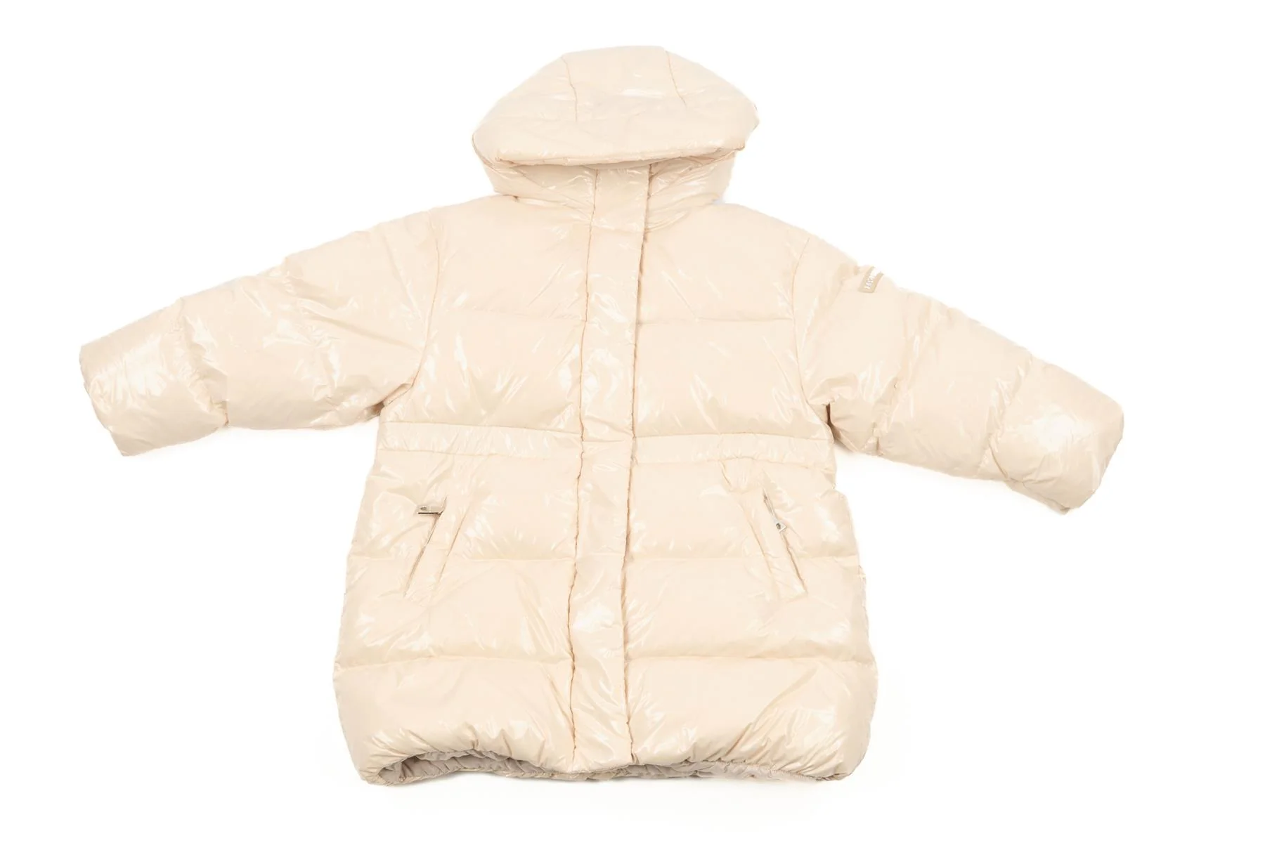 MONNALISA BEIGE KIDS GIRLS COAT 6 YEARS - Image 2