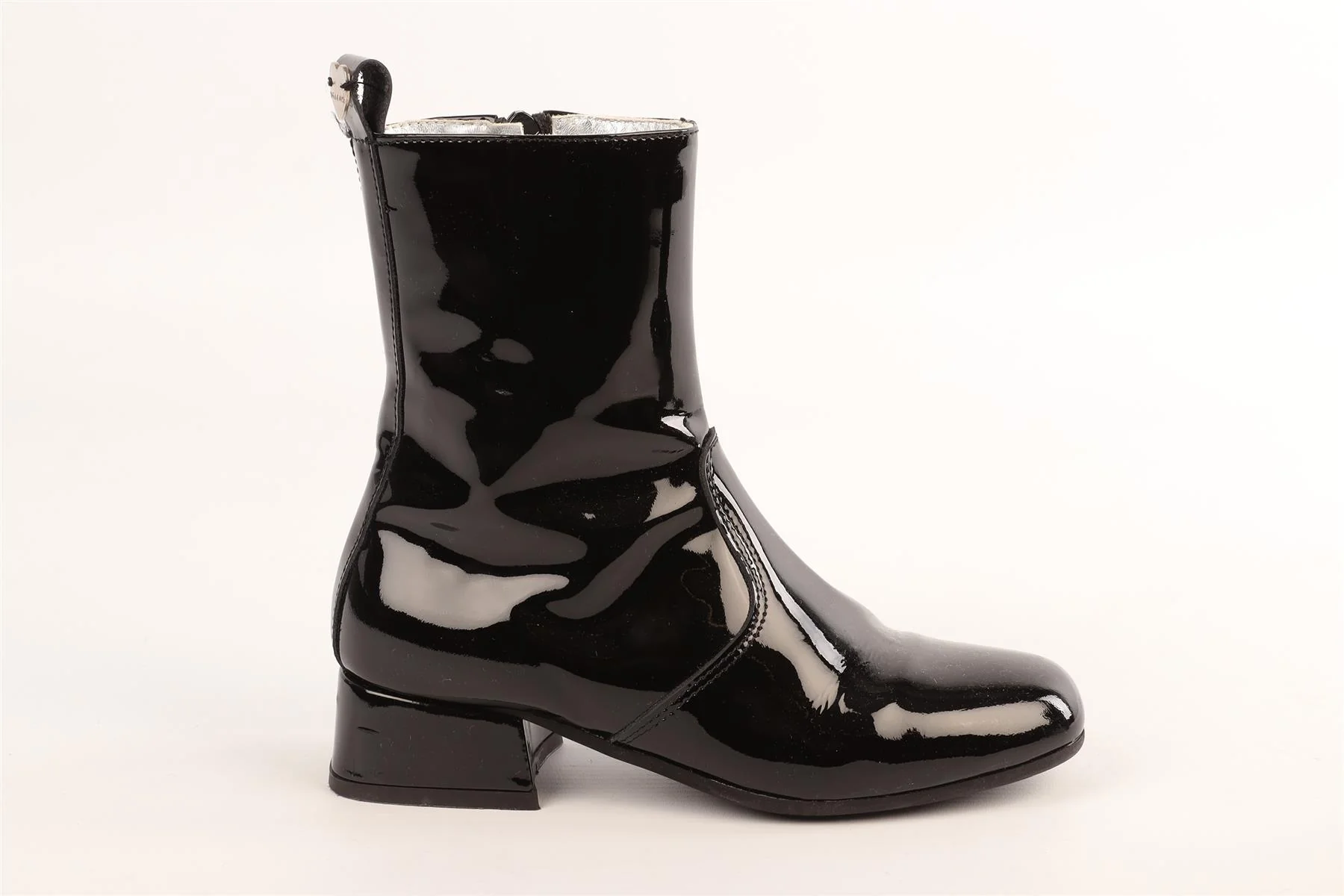 MONNALISA BLACK KIDS GIRLS BOOTS EU 31 UK 12.5 - Image 2
