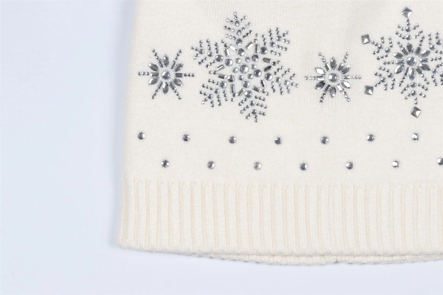 MONNALISA CREAM KIDS GIRLS BEANIE - Image 3