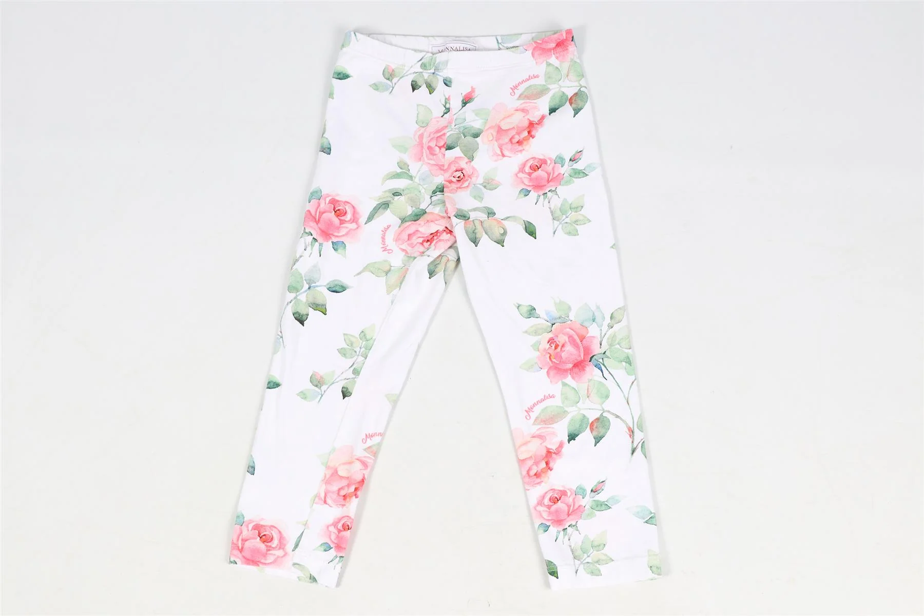 MONNALISA KIDS GIRLS COTTON LEGGINGS, SHORTS AND SWEATSHIRT SET 6 YEARS - Image 7