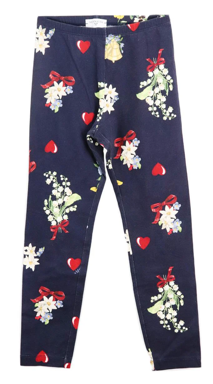 MONNALISA KIDS GIRLS COTTON TOP AND LEGGINGS SET 8 YEARS - Image 3