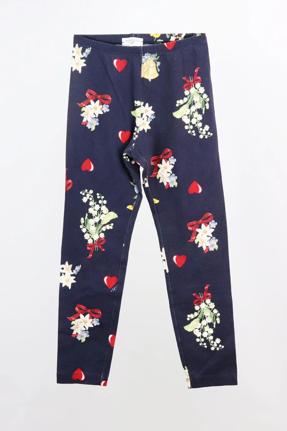 MONNALISA KIDS GIRLS COTTON TOP AND LEGGINGS SET 8 YEARS - Image 4