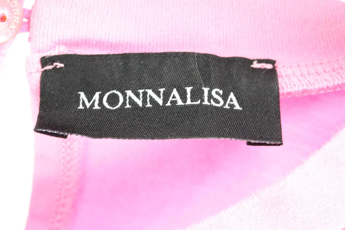MONNALISA KIDS GIRLS CROPPED COTTON T-SHIRT 8 YEARS - Image 4
