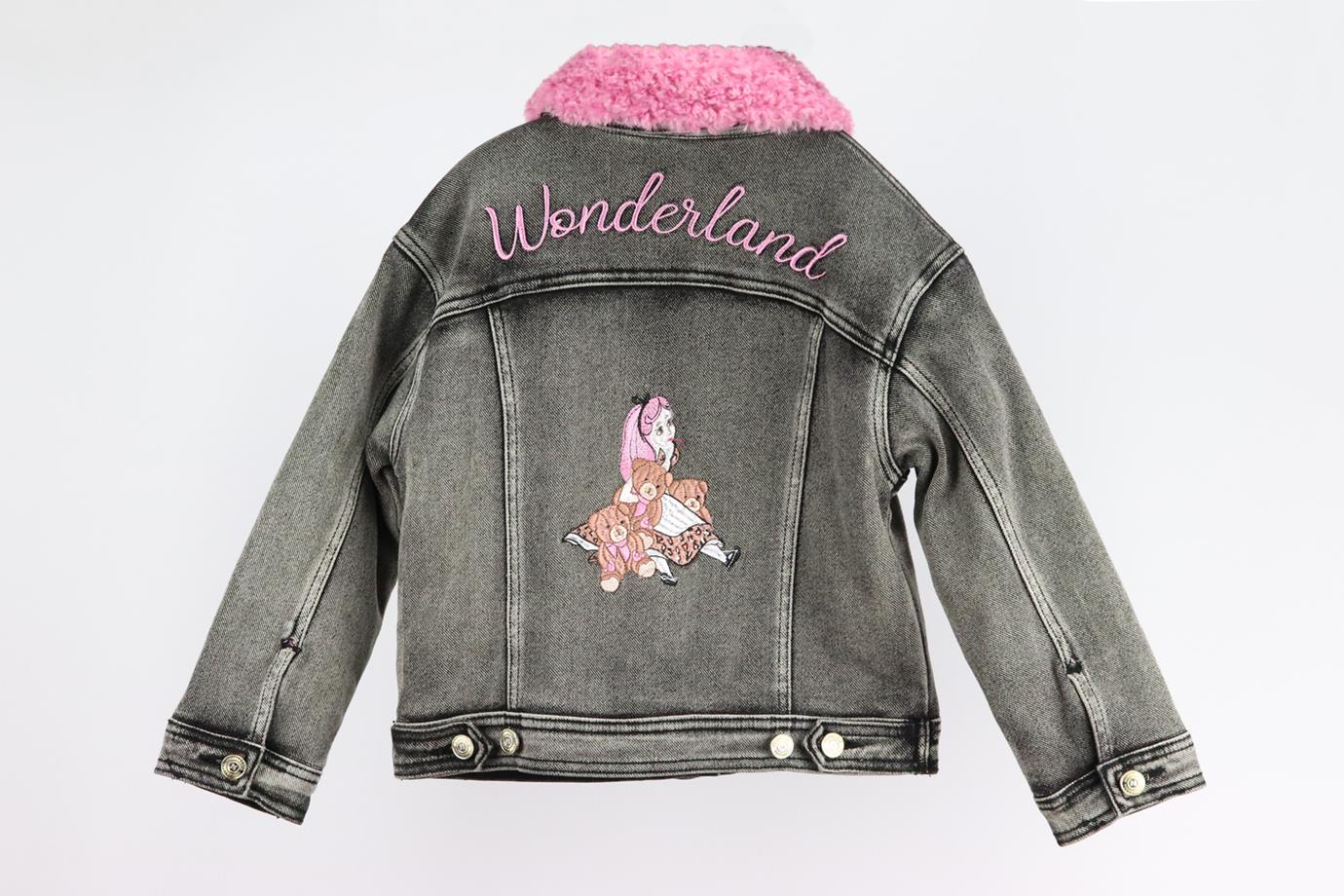 MONNALISA KIDS GIRLS DENIM JACKET 8 YEARS - Image 3