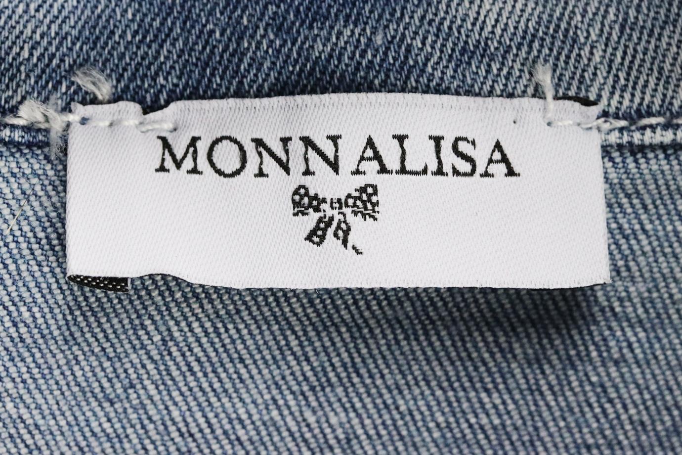 MONNALISA KIDS GIRLS DENIM JACKET 8 YEARS - Image 4