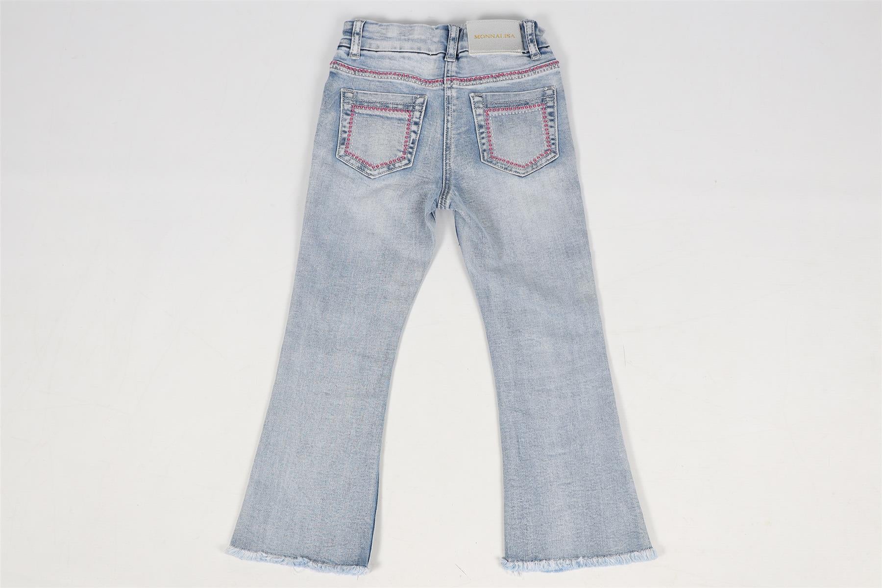 MONNALISA KIDS GIRLS JEANS 6 YEARS - Image 6