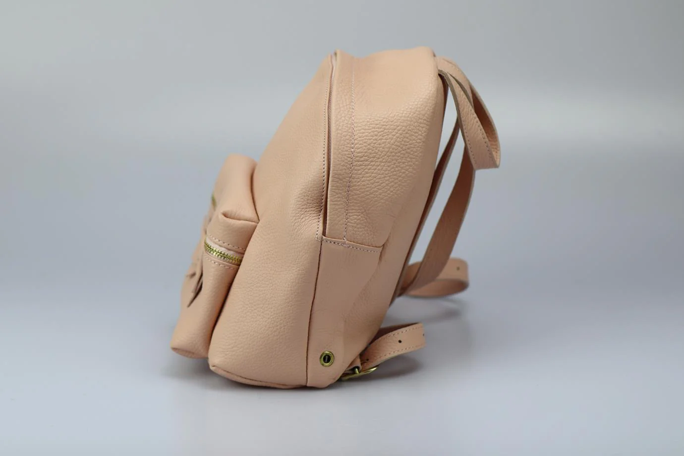 MONNALISA KIDS GIRLS LEATHER BACKPACK - Image 3