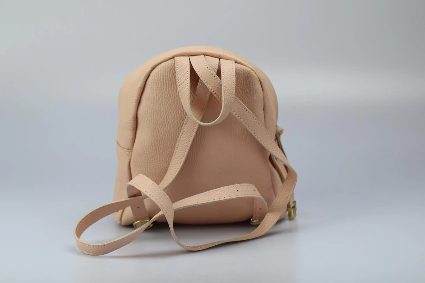 MONNALISA KIDS GIRLS LEATHER BACKPACK - Image 6