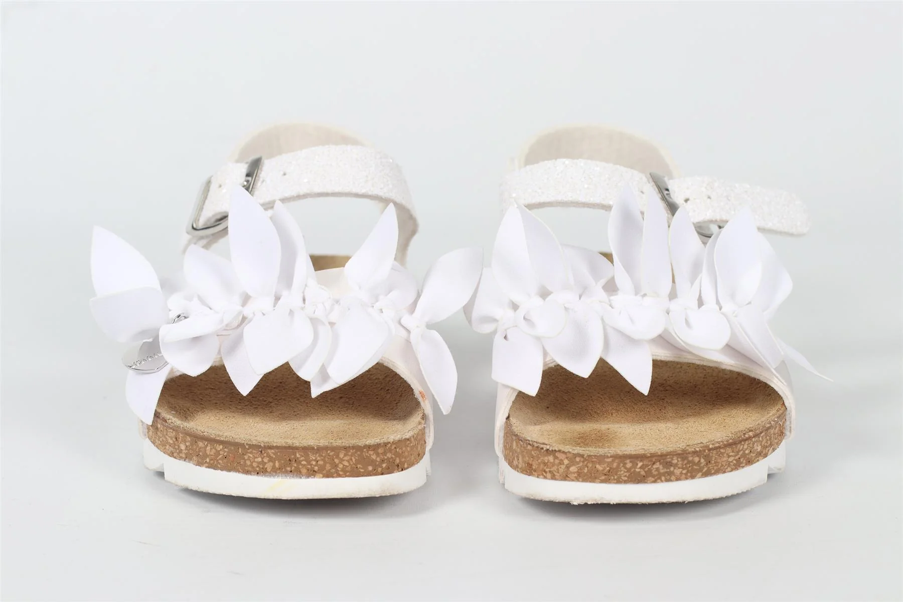 MONNALISA KIDS GIRLS LEATHER SANDALS EU 30 UK 12 - Image 3