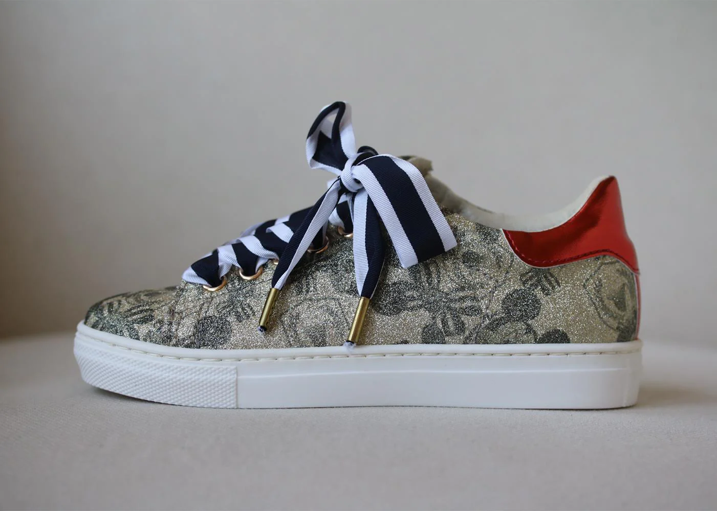 MONNALISA KIDS GIRLS MICKEY MOUSE GLITTER SNEAKERS EU 28 UK 10 - Image 5
