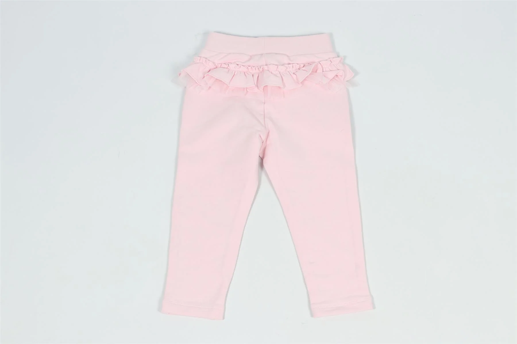 MONNALISA PINK BABY GIRLS COTTON PANTS 18 MONTHS - Image 4