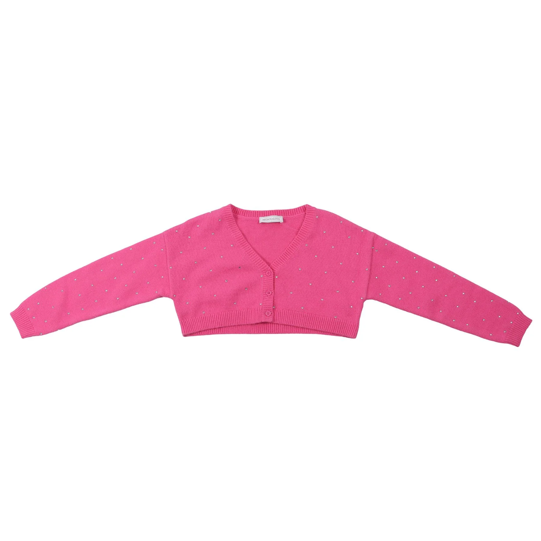 MONNALISA PINK CARDIGAN 8 YEARS