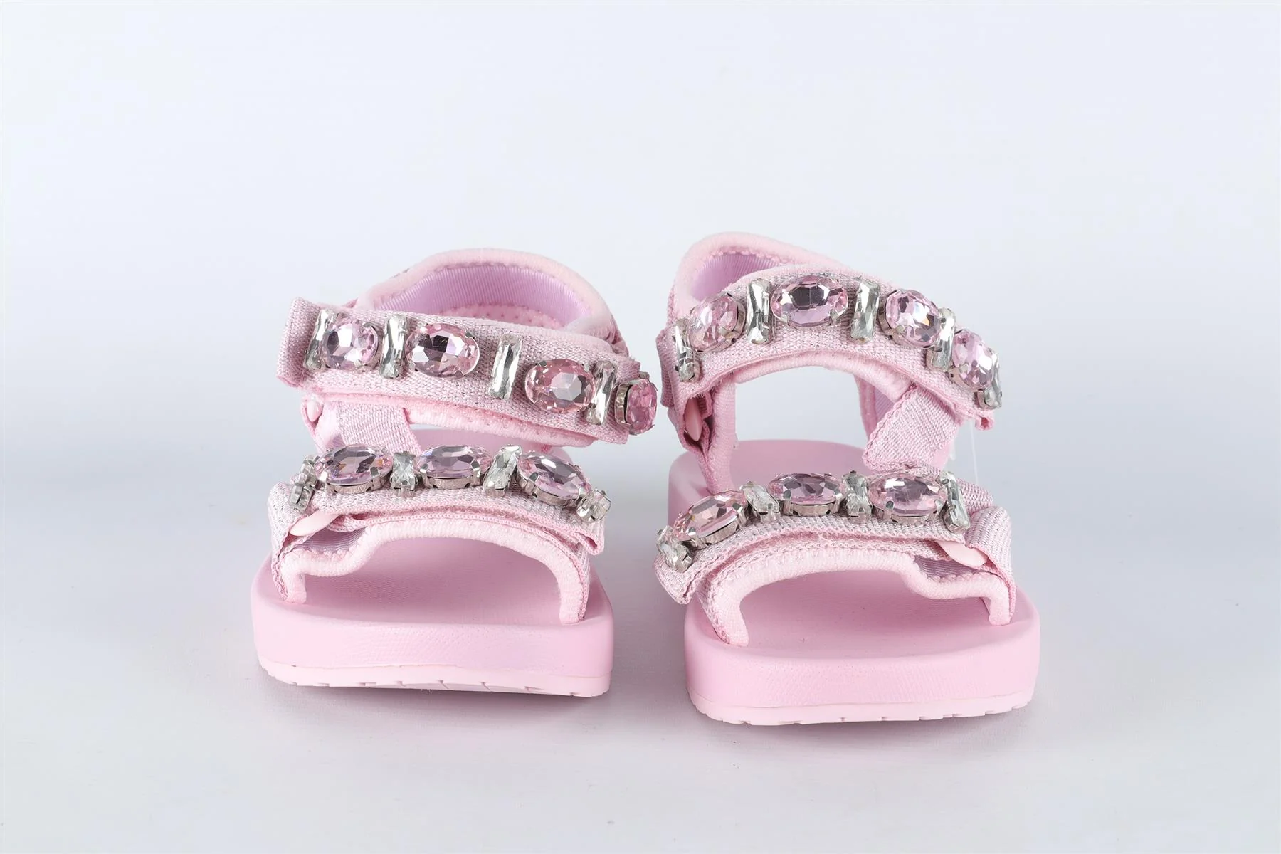 MONNALISA PINK KIDS GIRLS RUBBER SANDALS EU 28 UK 10 US 11 - Image 3