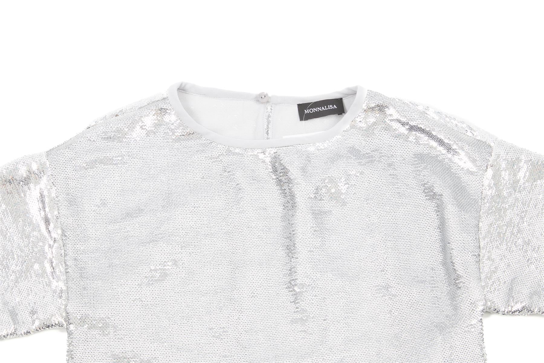 MONNALISA SILVER KIDS GIRLS TOP 7 YEARS - Image 3