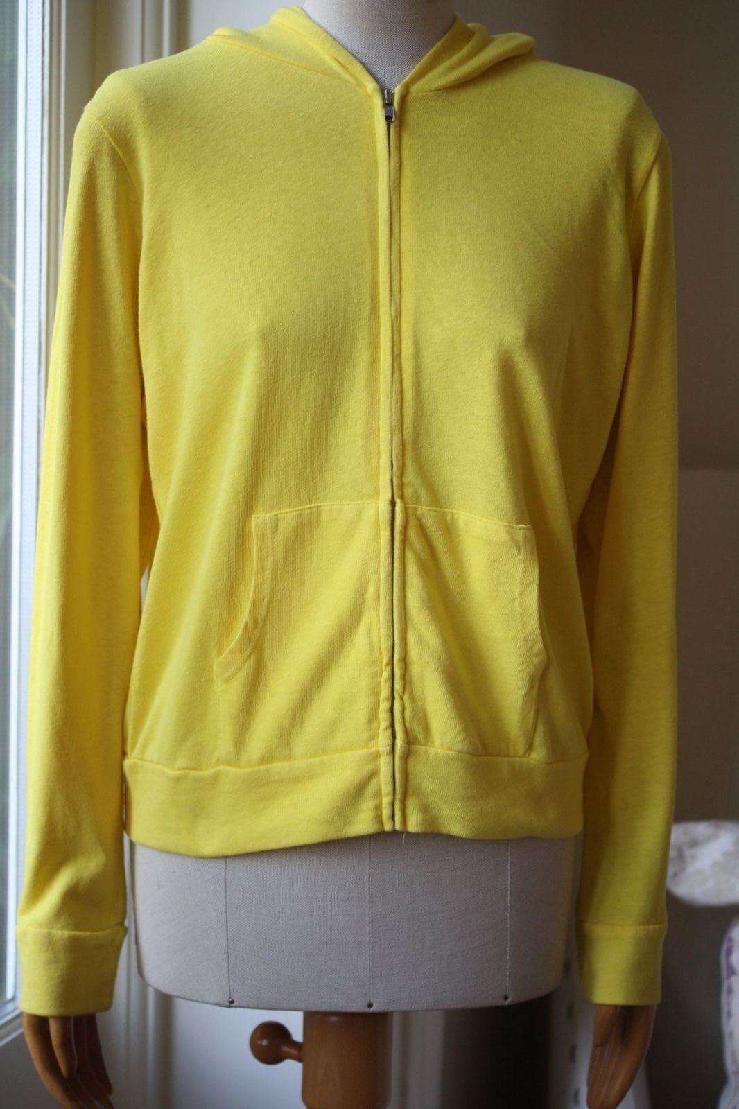 MONROW CLASSIC FLEECE ZIP UP HOODIE MEDIUM - Image 6