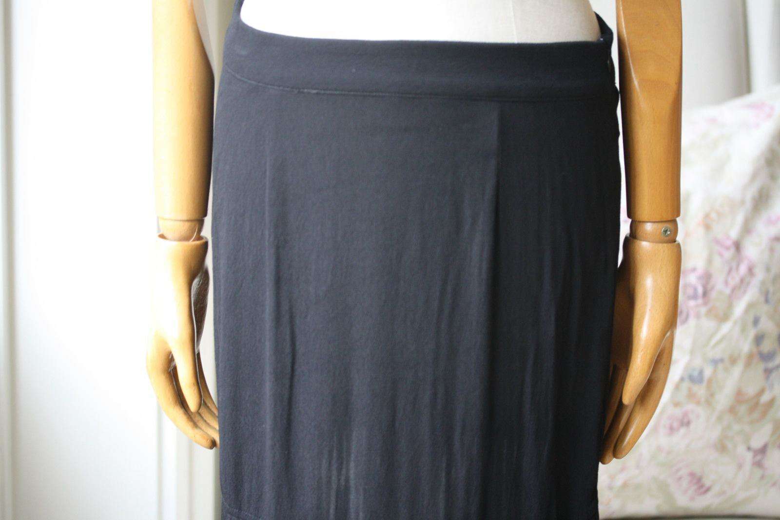 MONROW CREPE FRINGE SKIRT SMALL - Image 2