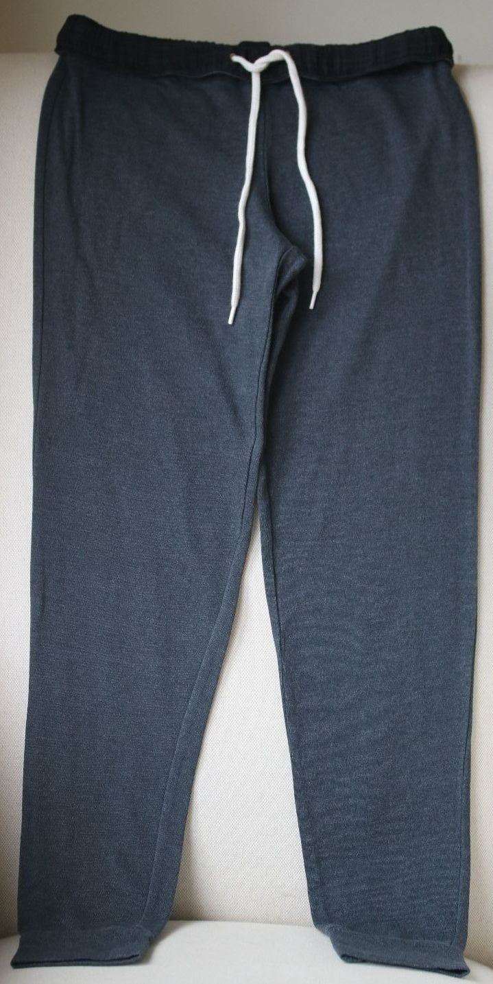 MONROW PLAID TRIM FOLD OVER SWEATPANTS SMALL - Image 3