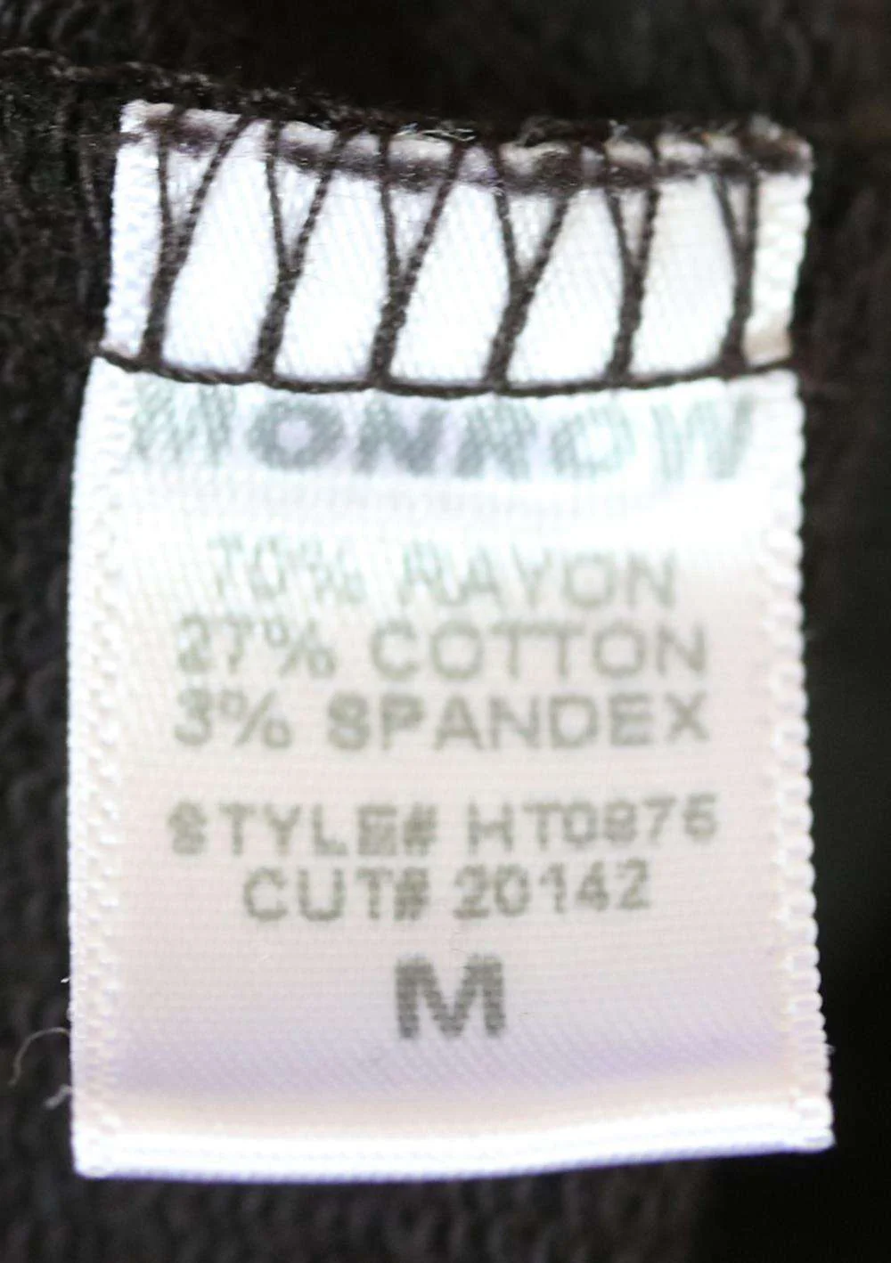 MONROW STRETCH JERSEY HOODED SWEATSHIRT MEDIUM - Image 6