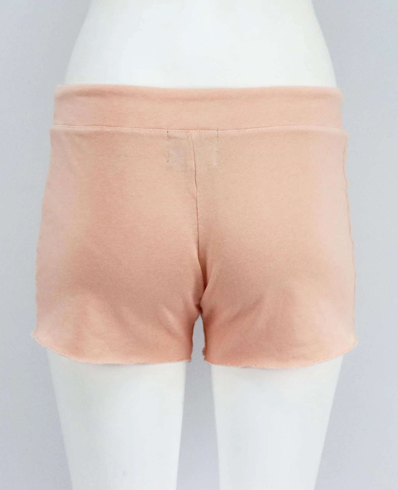 MONROW TIE DYED COTTON BLEND JERSEY SHORTS SMALL - Image 4