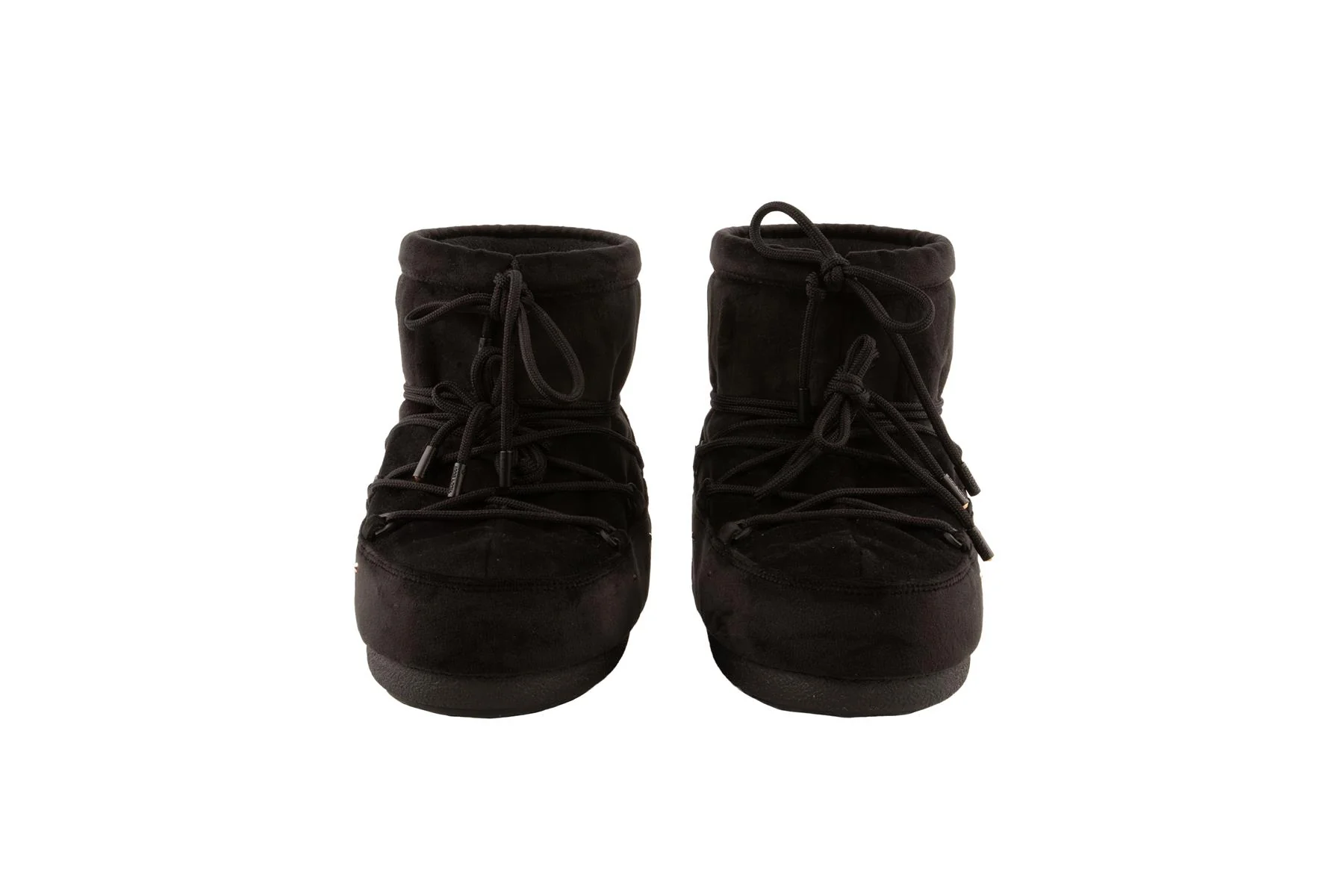 MOON BOOT BLACK VELVET BOOTS EU 39-40 UK 6-7 US 9-10 - Image 3