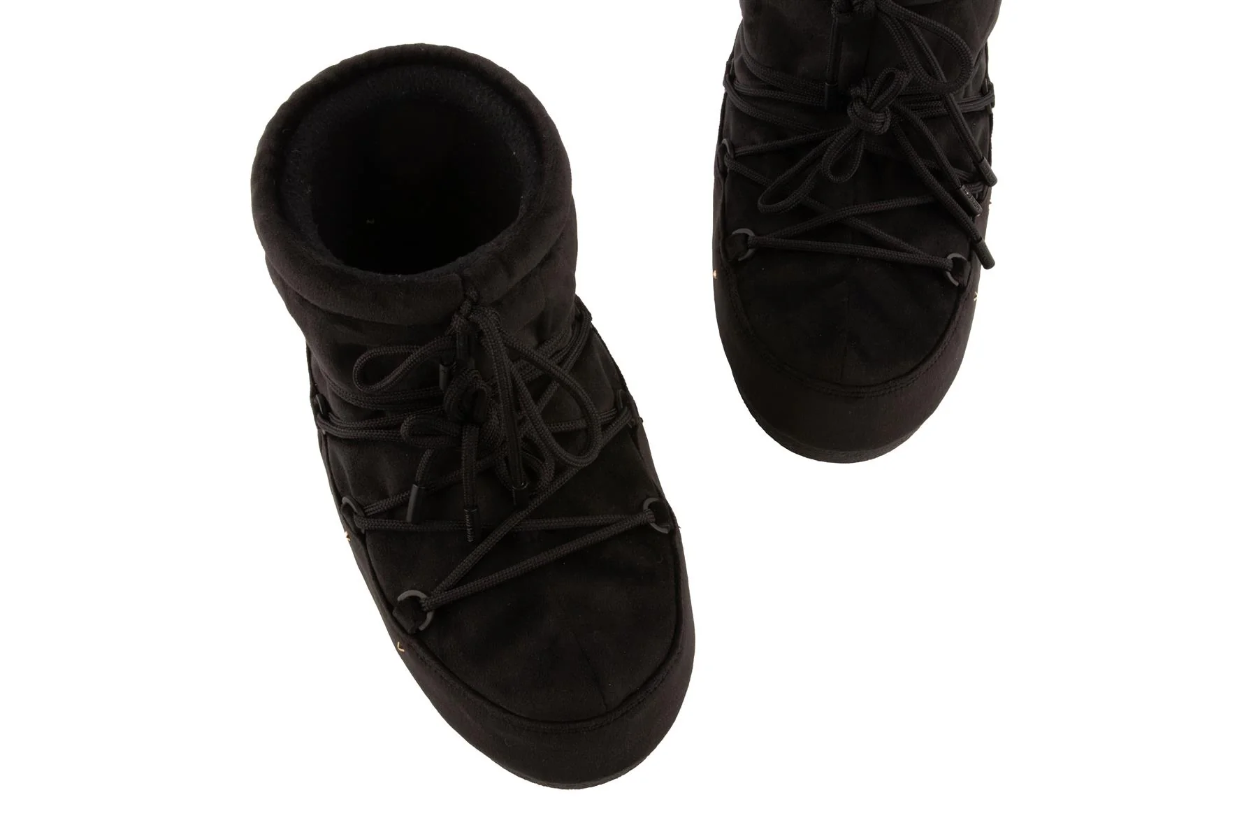 MOON BOOT BLACK VELVET BOOTS EU 39-40 UK 6-7 US 9-10 - Image 4