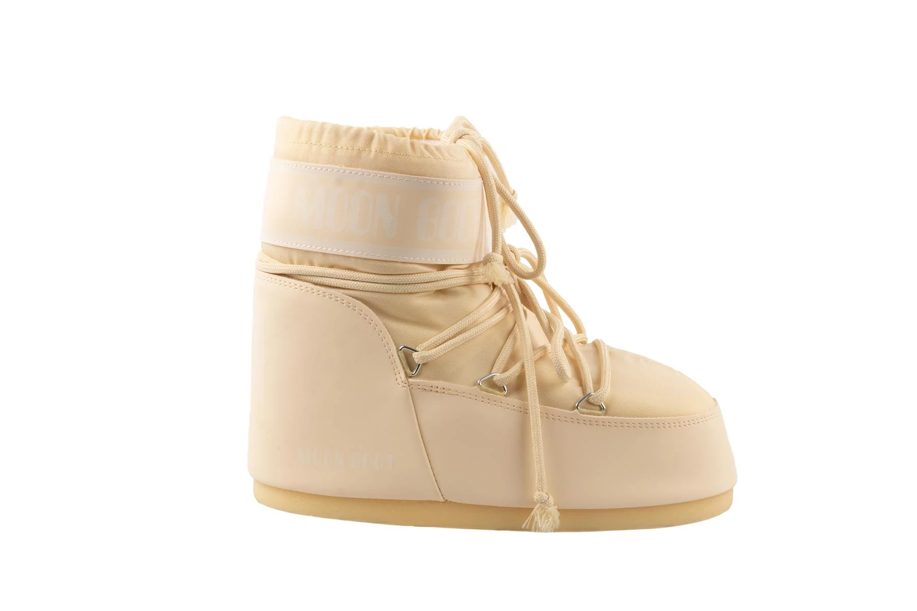 MOON BOOT CREAM SHELL BOOTS EU 39-41 UK 6-8 US 9-11 - Image 2