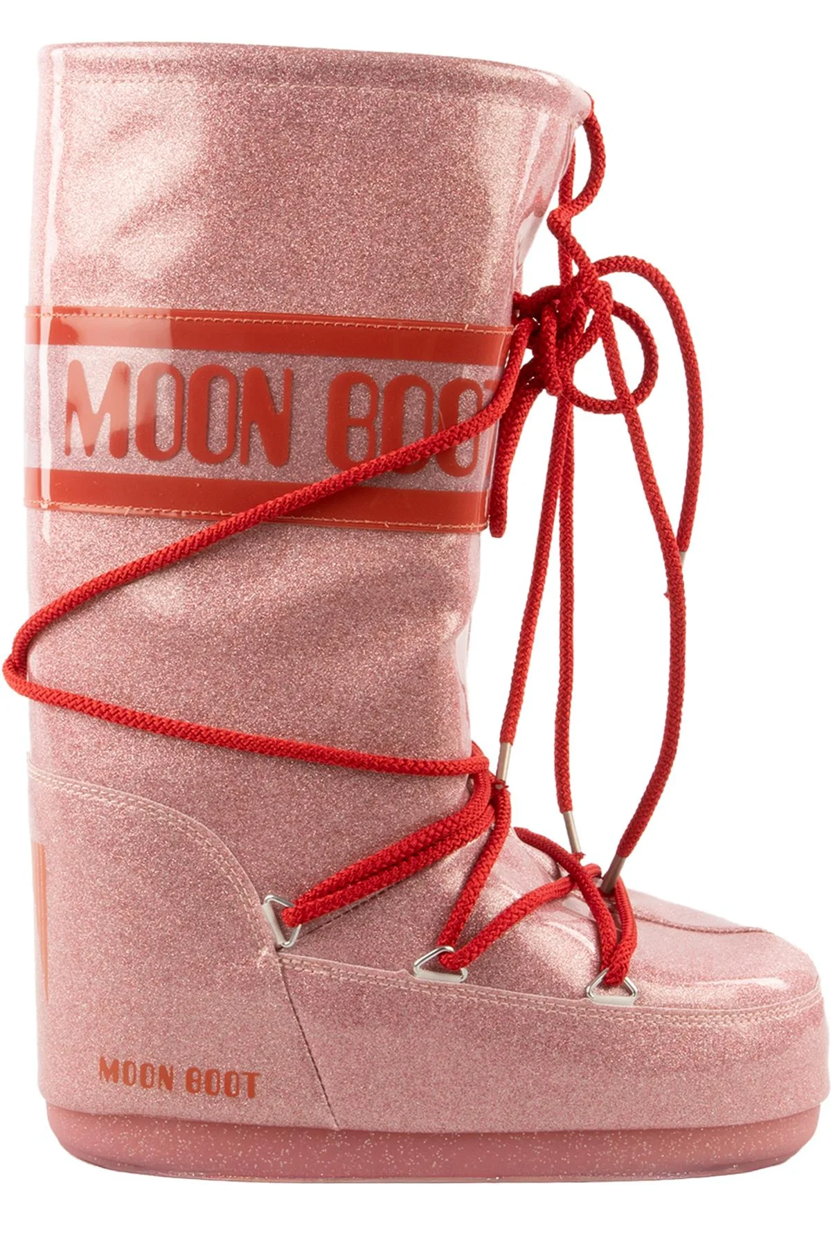 MOON BOOT PINK SHELL BOOTS EU 39-41 UK 6-8 US 9-11