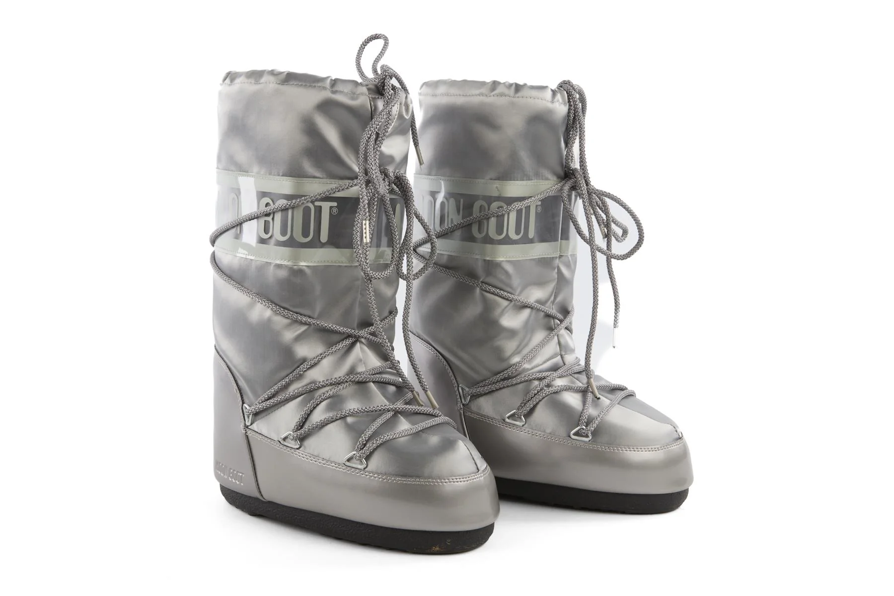 MOON BOOT SILVER KIDS GIRLS BOOTS EU 35-38 UK 2.5-5 US 3.5-6 - Image 2