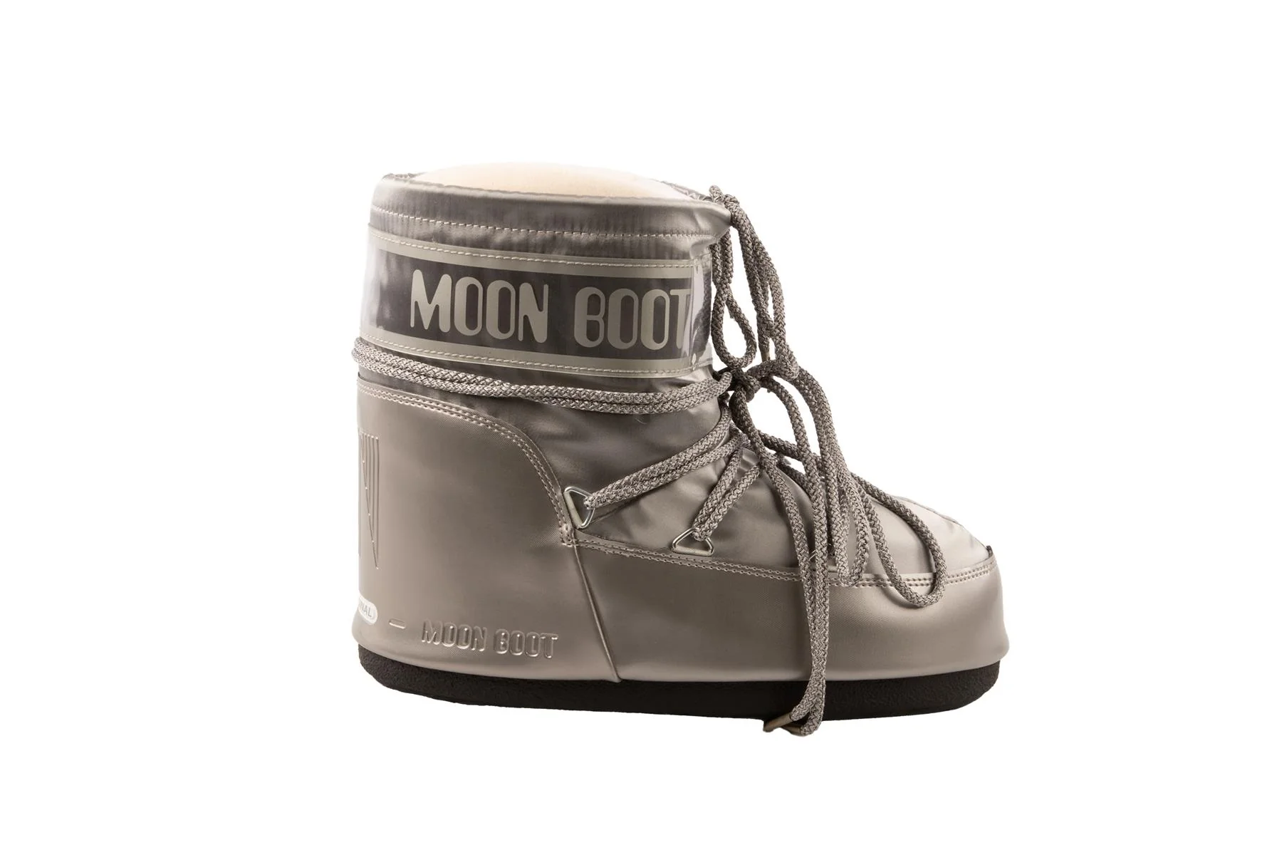 MOON BOOT SILVER SHELL BOOTS EU 39-41 UK 6-8 US 9-11 - Image 2