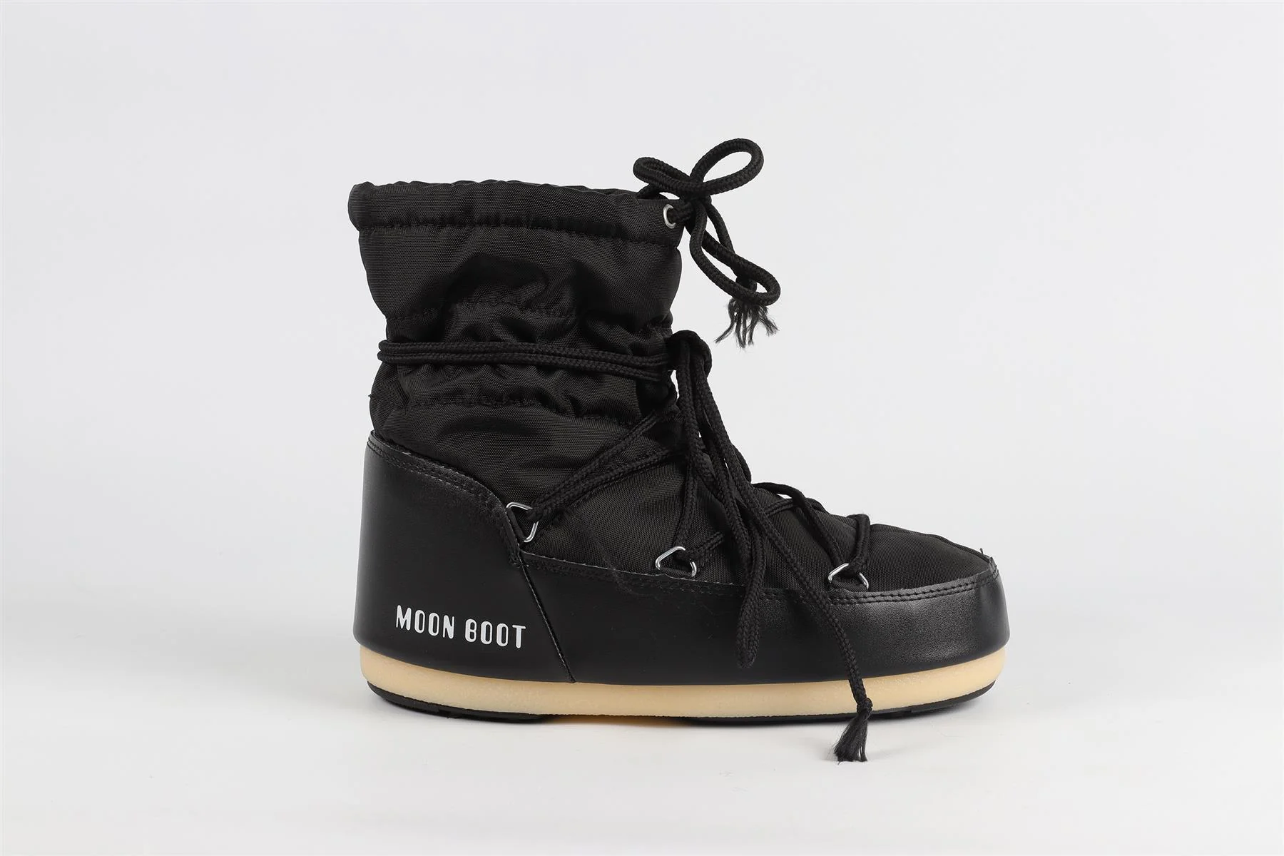 MOON BOOTS BLACK ANKLE BOOTS EU 39-40 UK 6-6.5 US 7-7.5 - Image 2