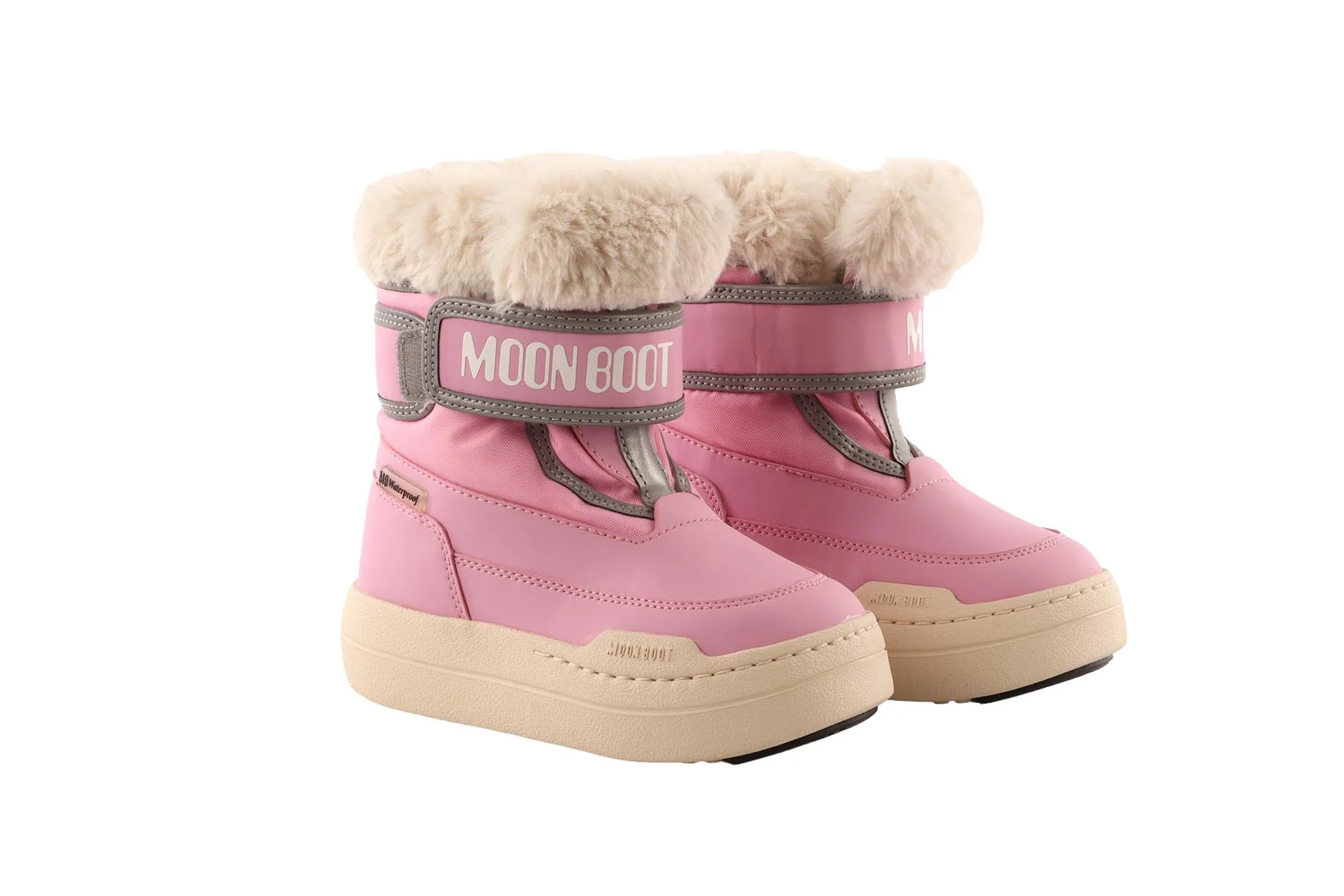 MOON BOOTS PINK KIDS GIRLS BOOTS EU 28 UK 10J US 11J - Image 2