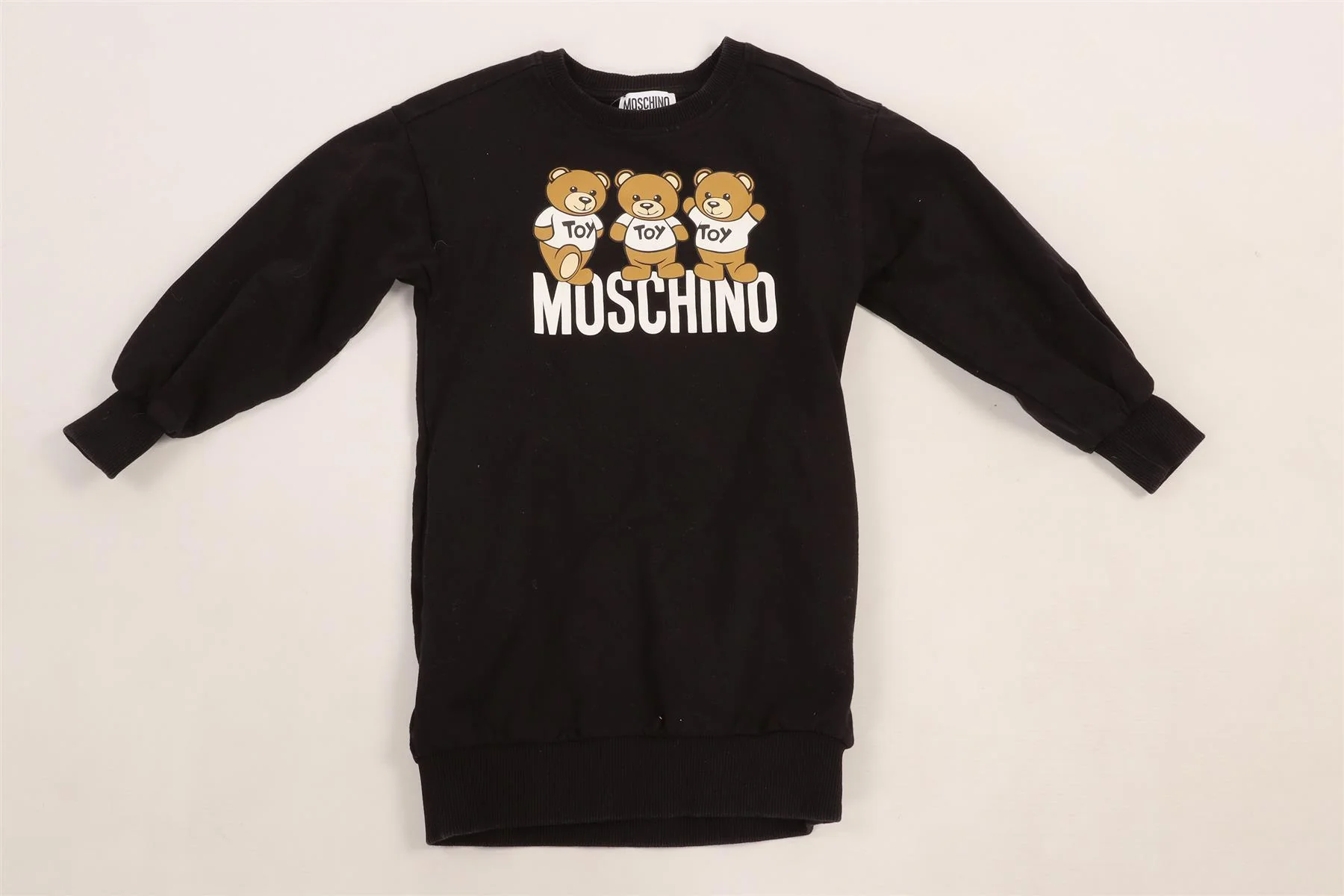 MOSCHINO BLACK KIDS GIRLS DRESS 6 YEARS - Image 2