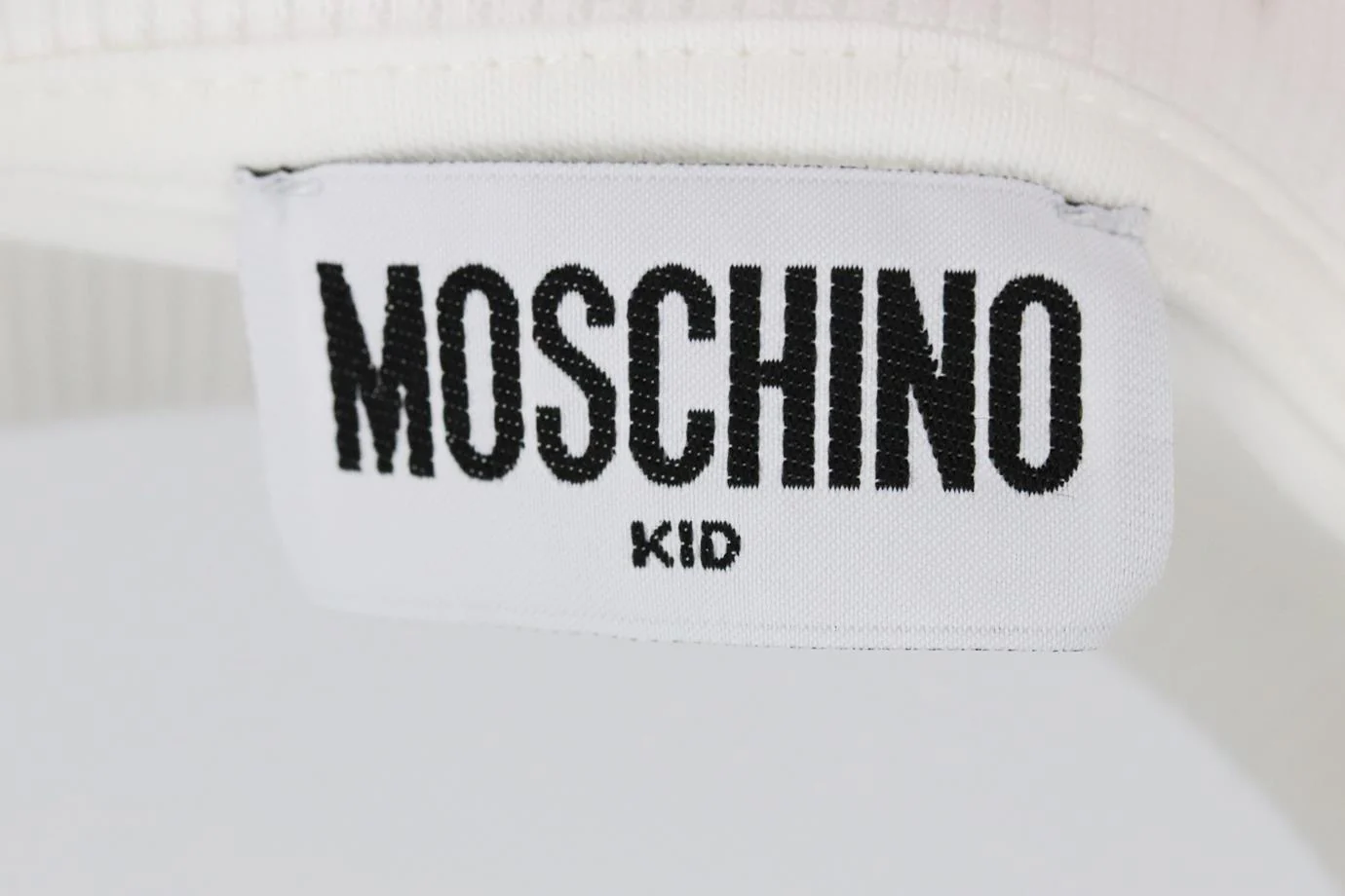 MOSCHINO KIDS GIRLS LOGO COTTON TOP 8 YEARS - Image 4