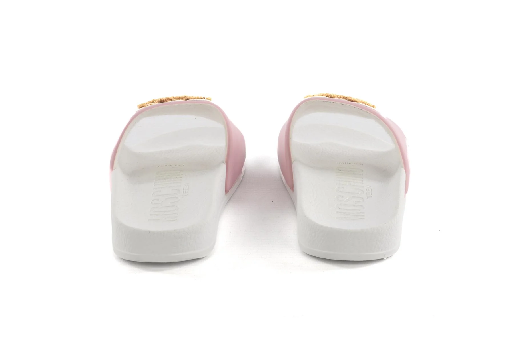 MOSCHINO PINK KIDS GIRLS SLIDES EU 27-28 - Image 4