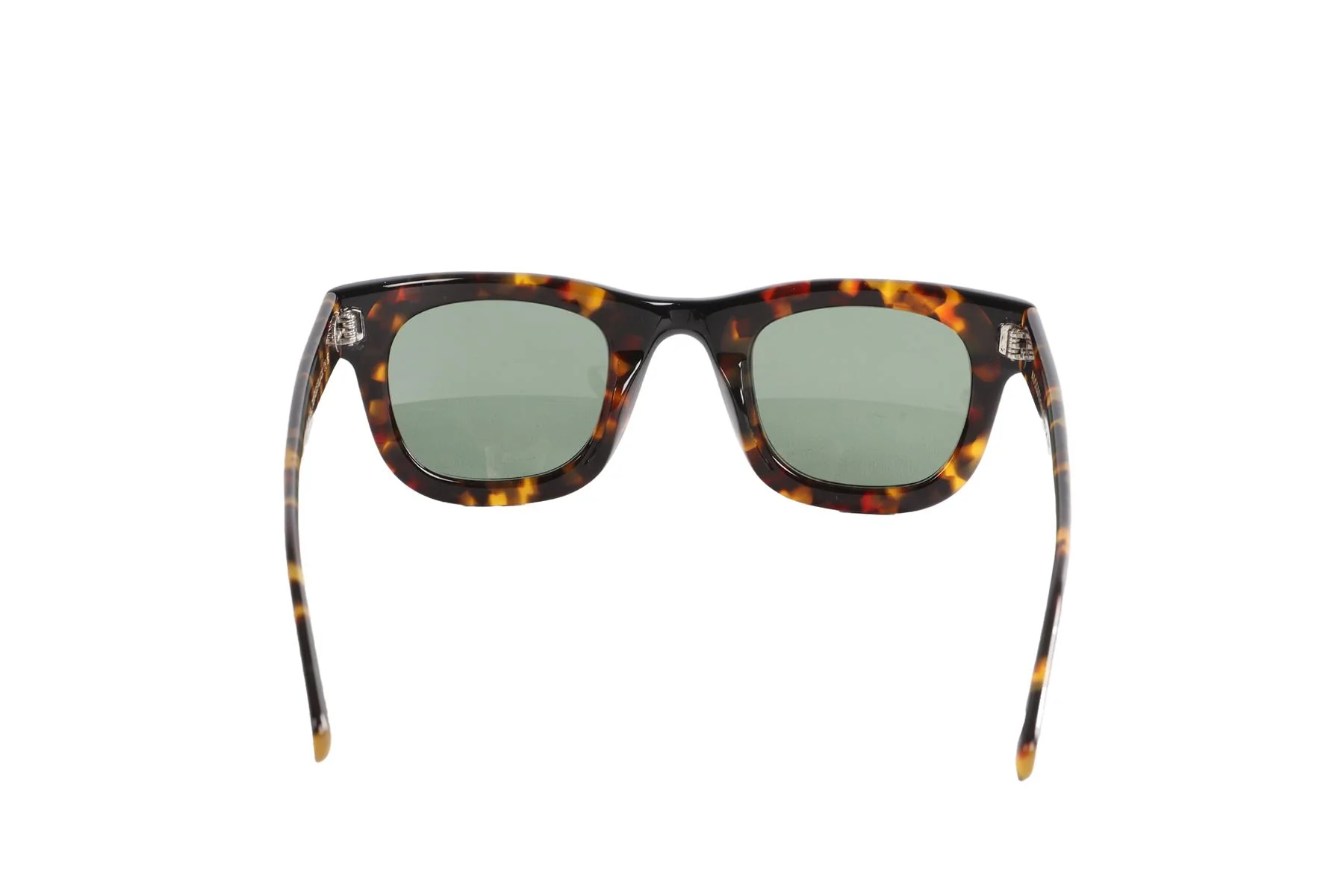 MOSCOT BROWN SQUARE FRAME ACETATE SUNGLASSES - Image 5