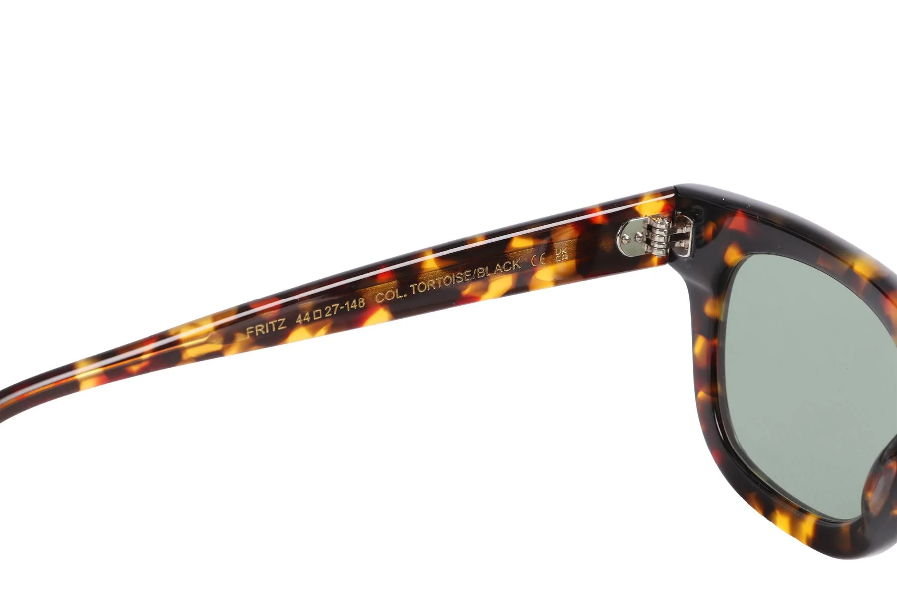 MOSCOT BROWN SQUARE FRAME ACETATE SUNGLASSES - Image 7