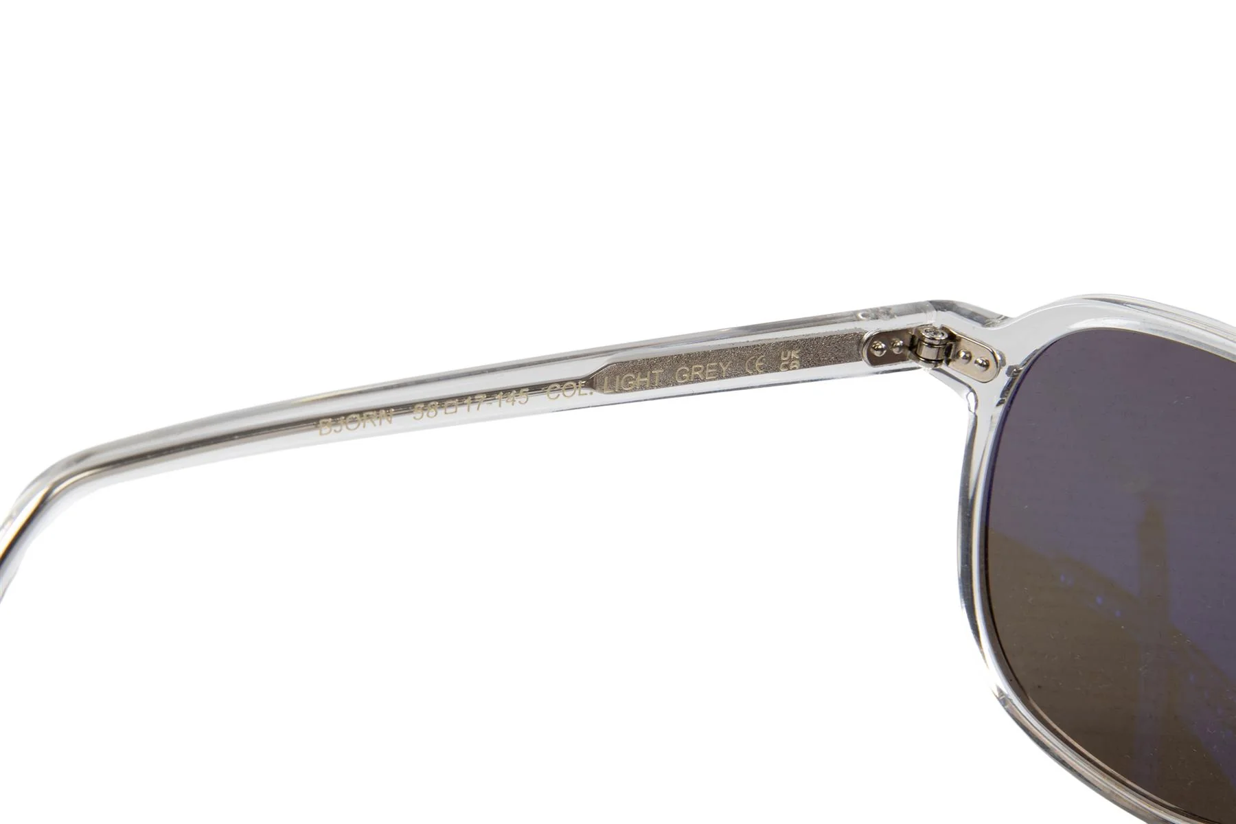 MOSCOT GREY BJORN ACETATE SUNGLASSES - Image 7