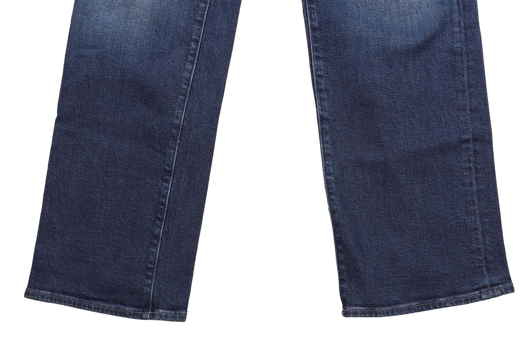 MOTHER BLUE HIGH RISE STRAIGHT LEG JEANS UK 6 W24 - Image 4