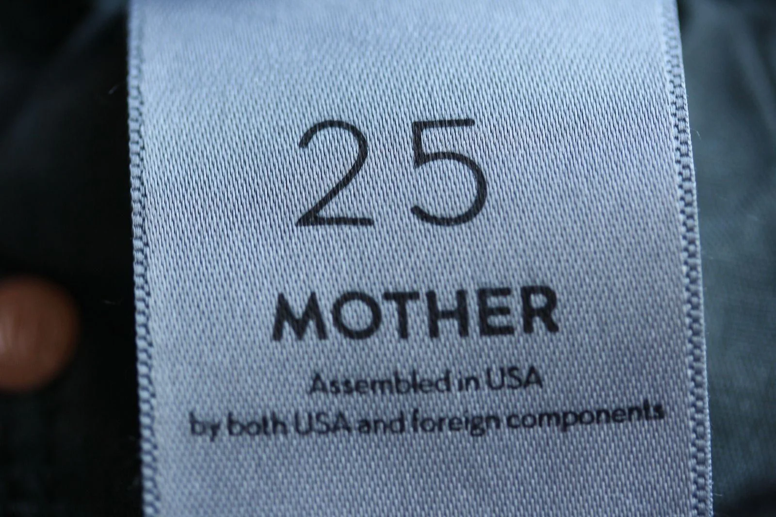 MOTHER DENIM THE LOOKER ANKLE FRAY SKINNY JEANS IN FOREST GREEN W25 UK 6/8 - Image 9