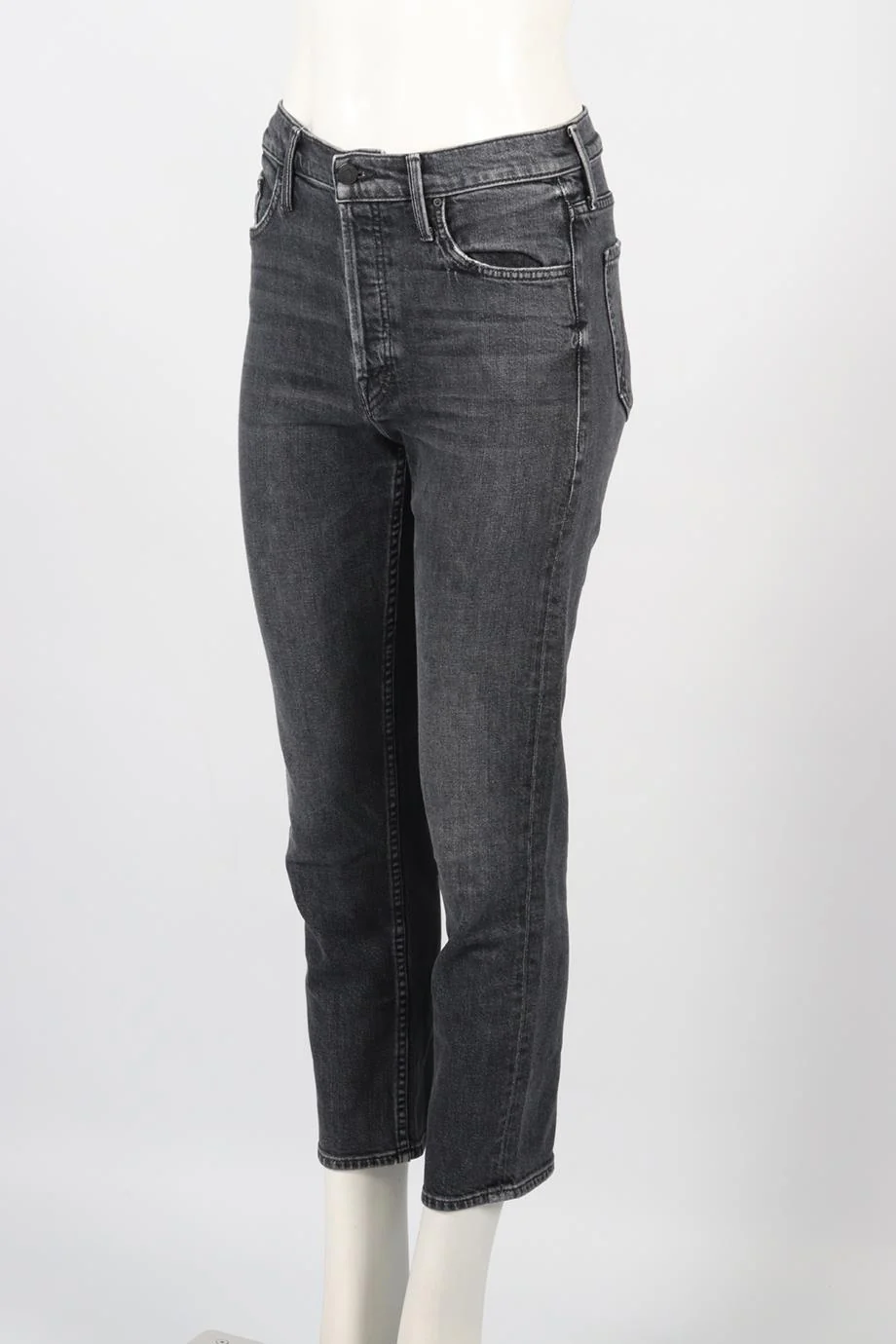 MOTHER HIGH RISE STRAIGHT LEG JEANS W27 UK 8-10 - Image 3