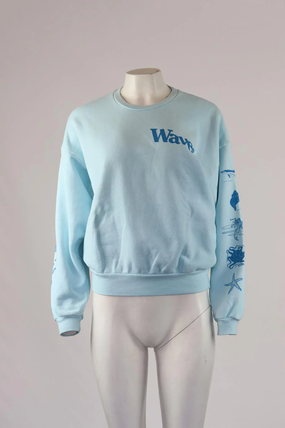 MOTHER PRINTED COTTON JERSEY SWEATSHIRT XSMALL - Image 2