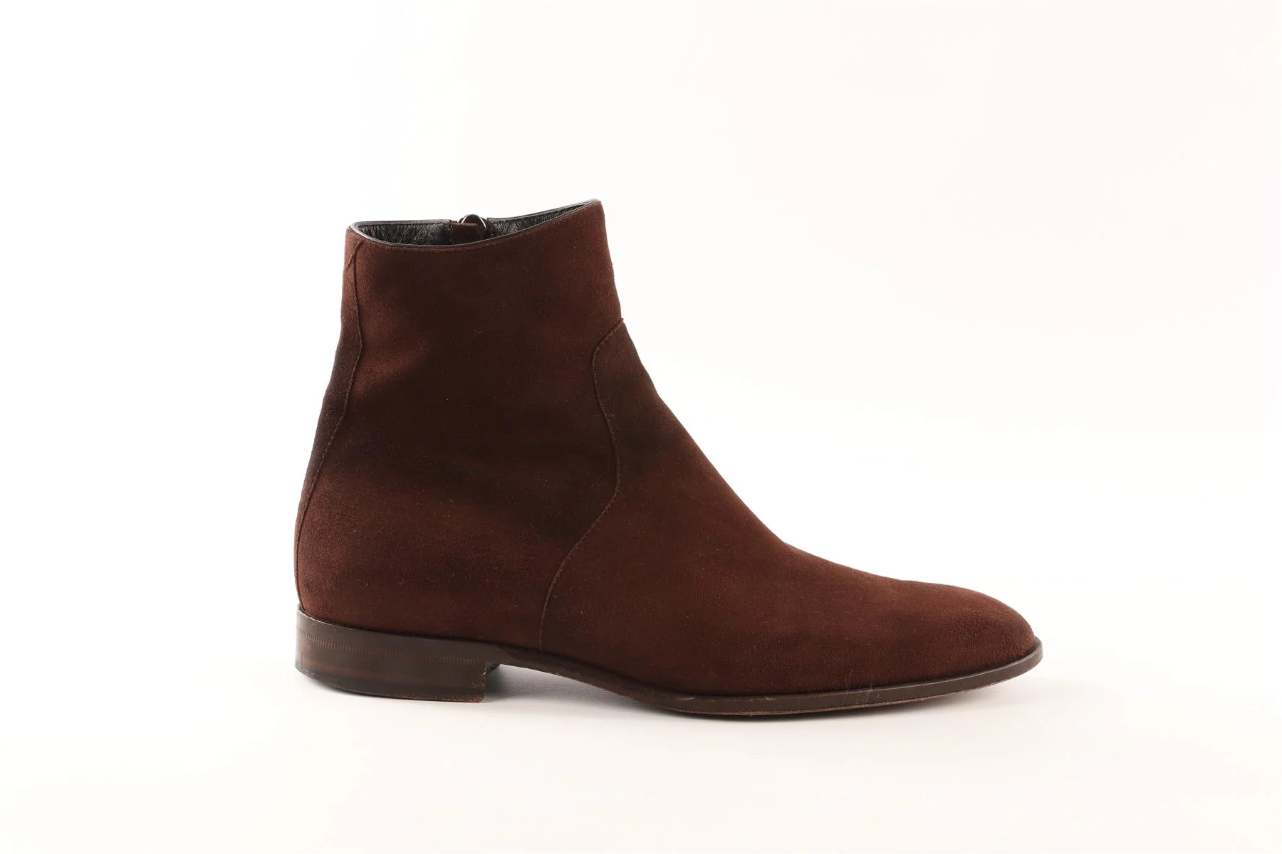 MR.HARE BROWN MEN'S SUEDE ANKLE BOOTS EU 42.5 UK 9.5 US 12.5 - Image 2
