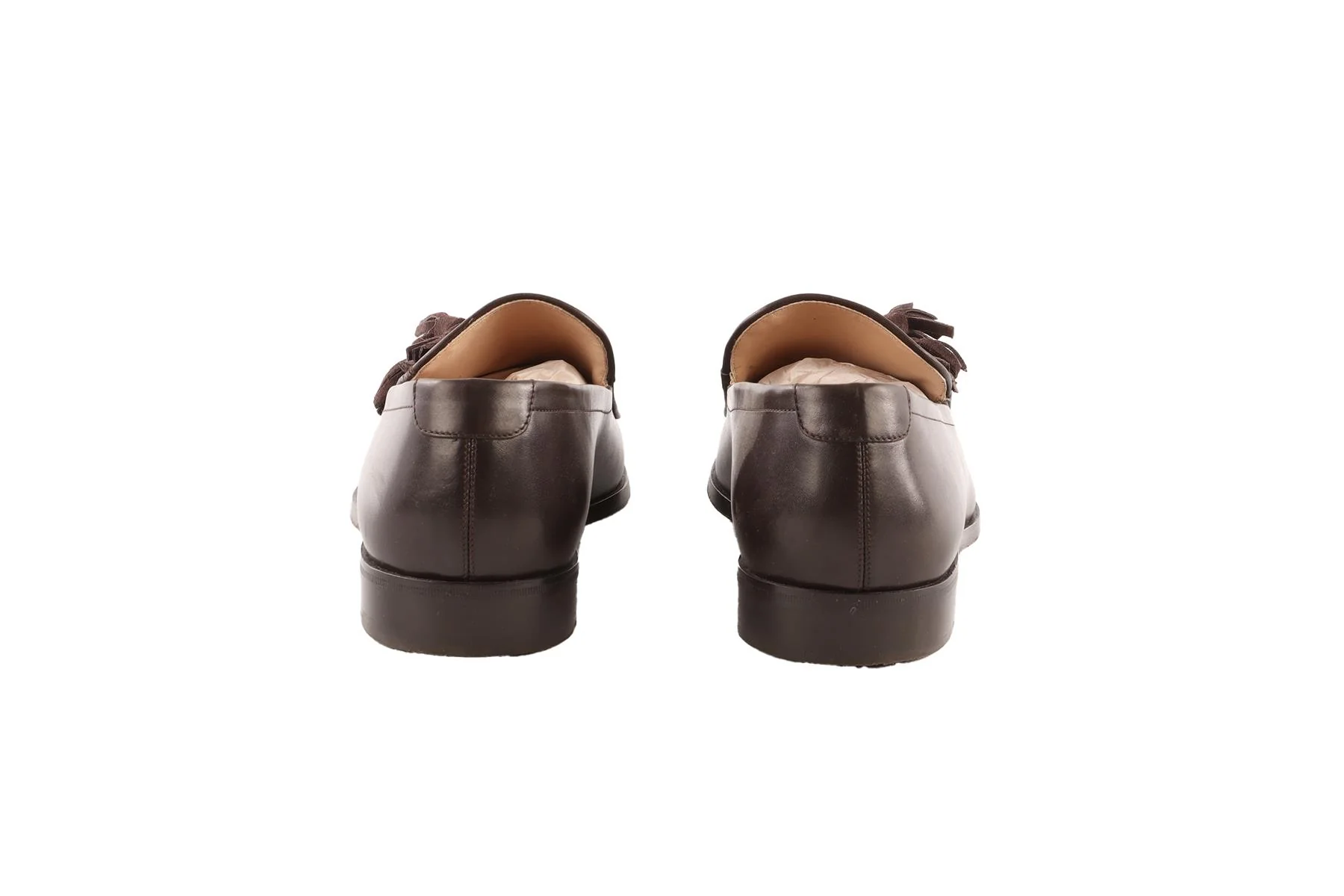 MR.HARE BROWN MEN'S SUEDE LOAFERS EU 41 UK 8 US 11 - Image 5