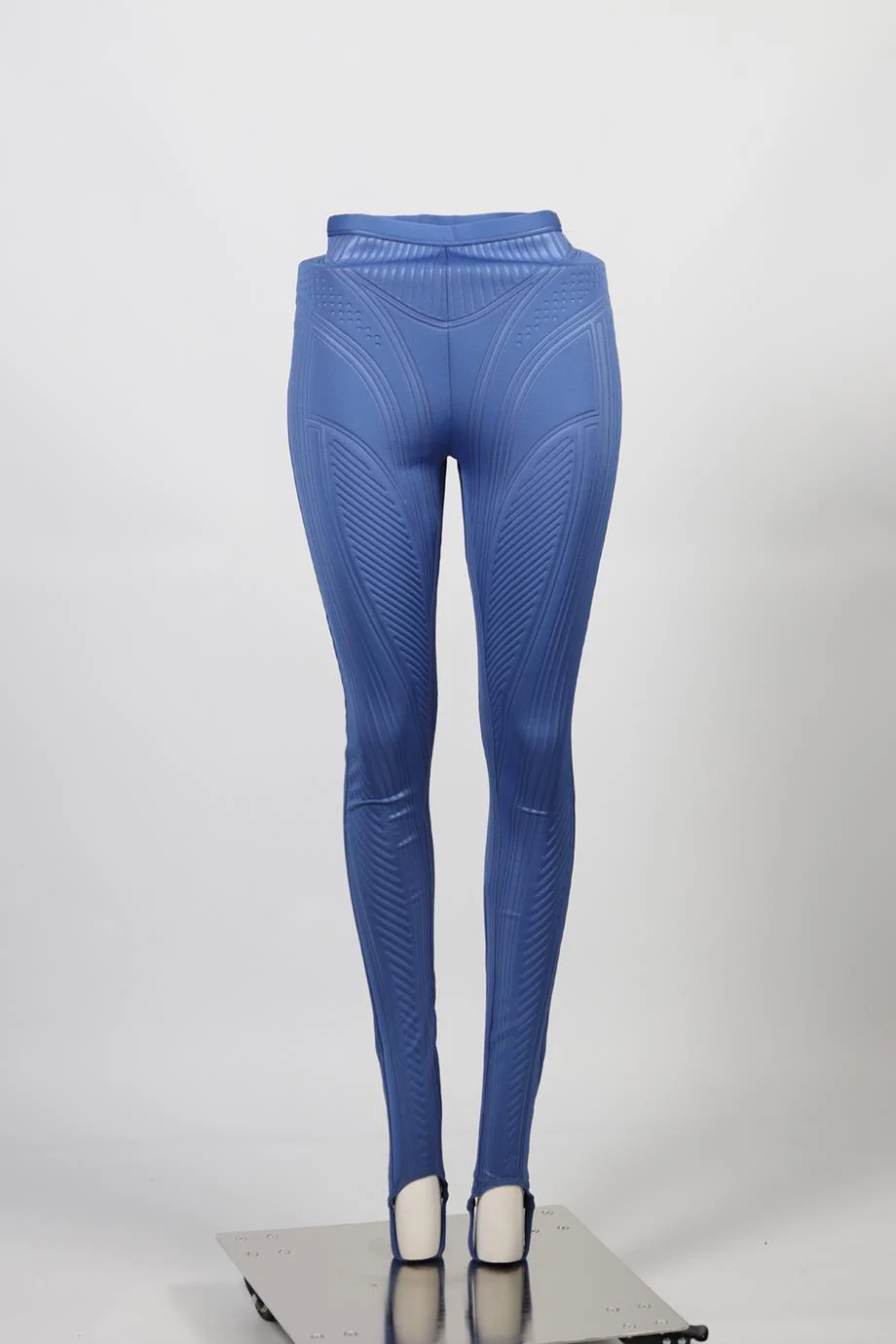 MUGLER JERSEY STIRRUP LEGGINGS FR 34 UK 6 - Image 2