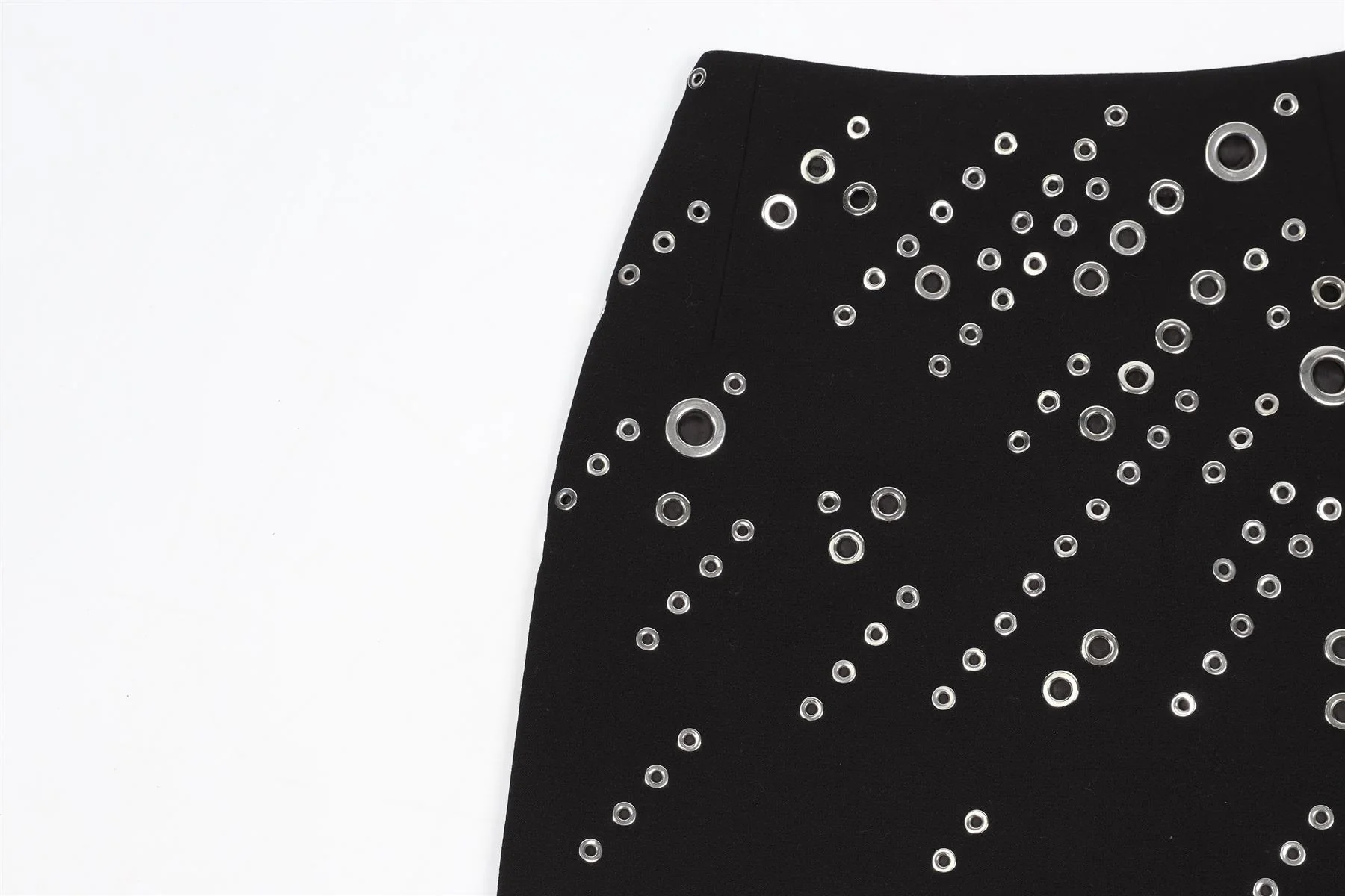MUGLER WOOL MINI SKIRT FR 36 UK 8 - Image 3