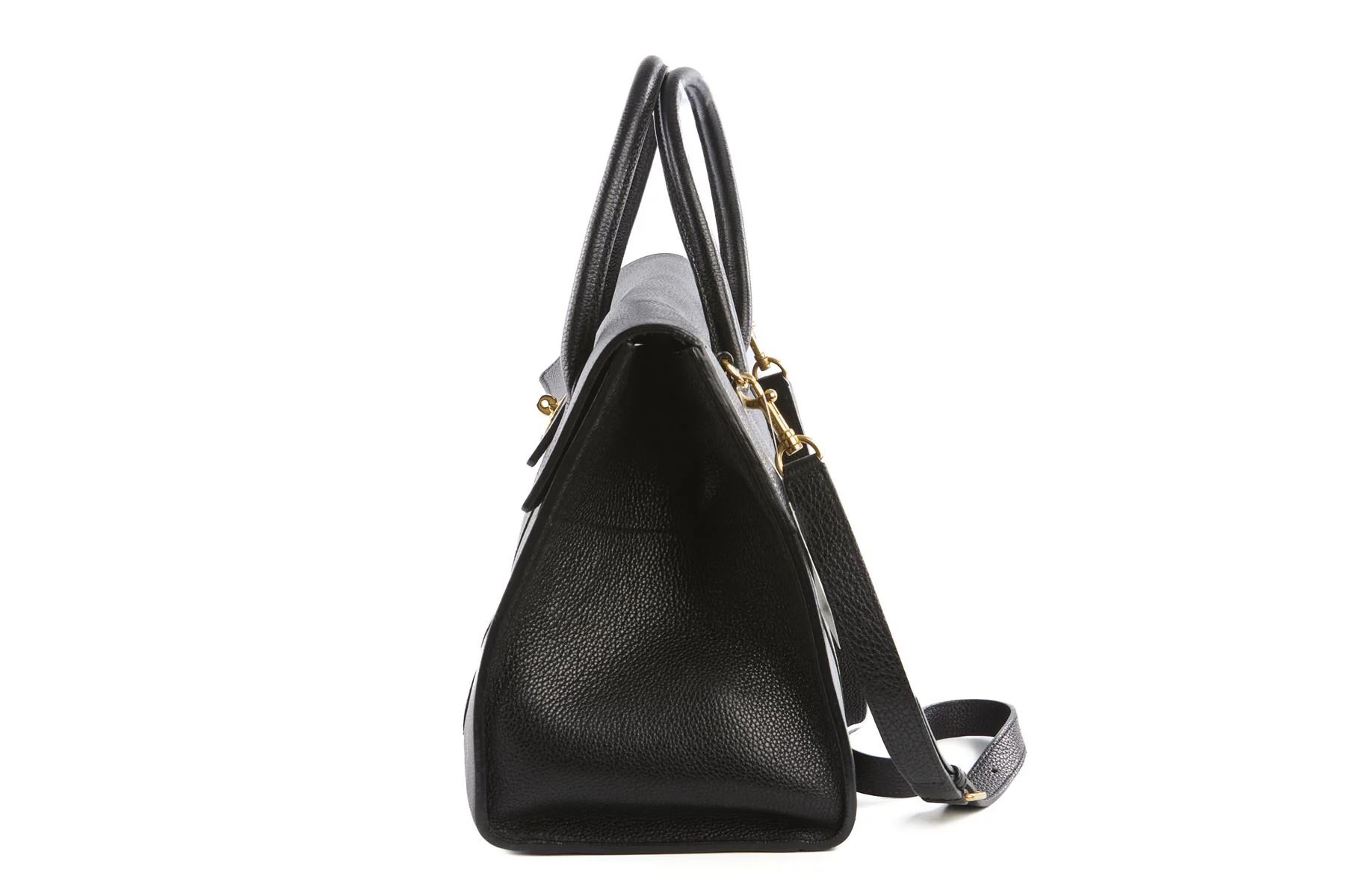 MULBERRY BLACK BAYSWATER LEATHER TOTE BAG - Image 6