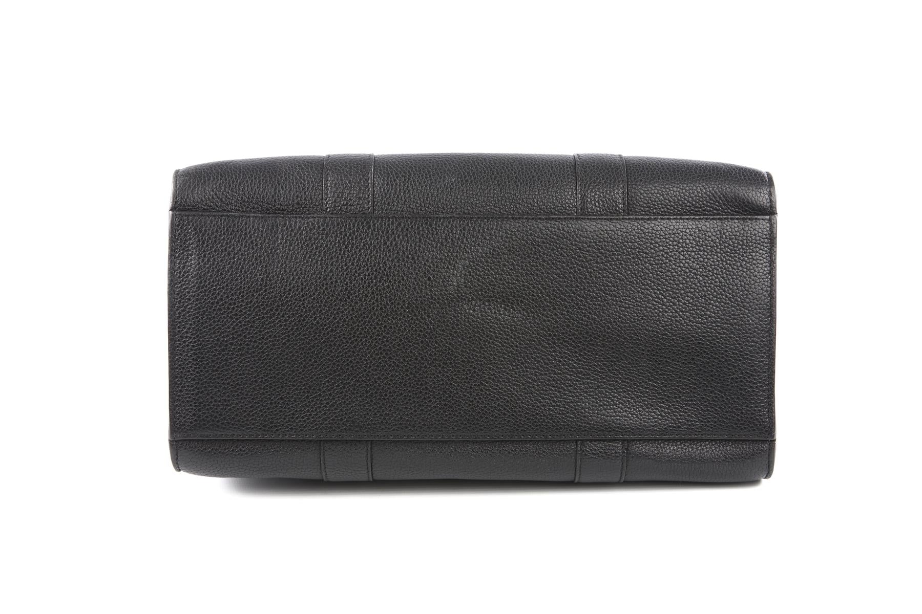 MULBERRY BLACK BAYSWATER LEATHER TOTE BAG - Image 8