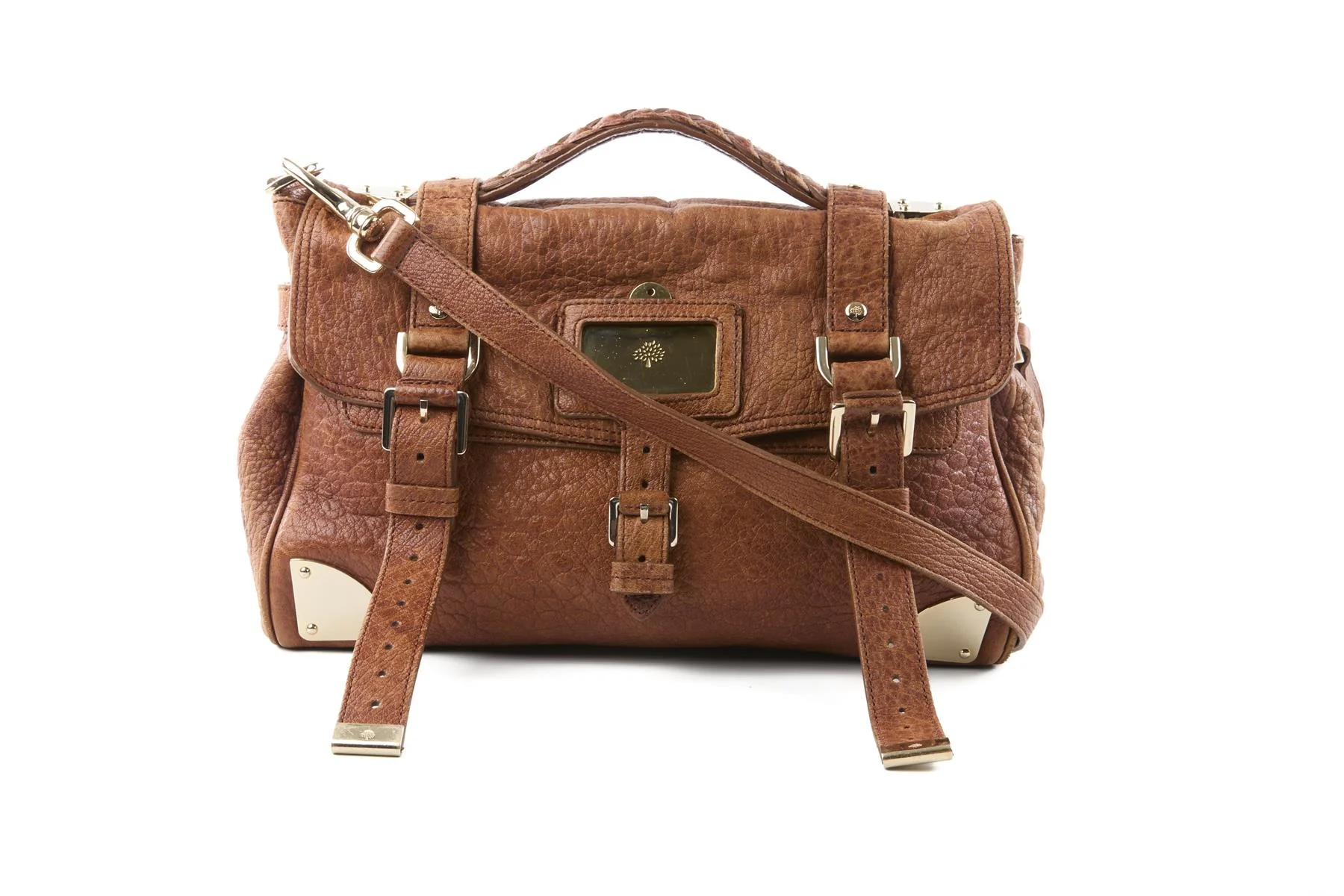 MULBERRY BROWN ALEXA LEATHER SHOULDER BAG - Image 2