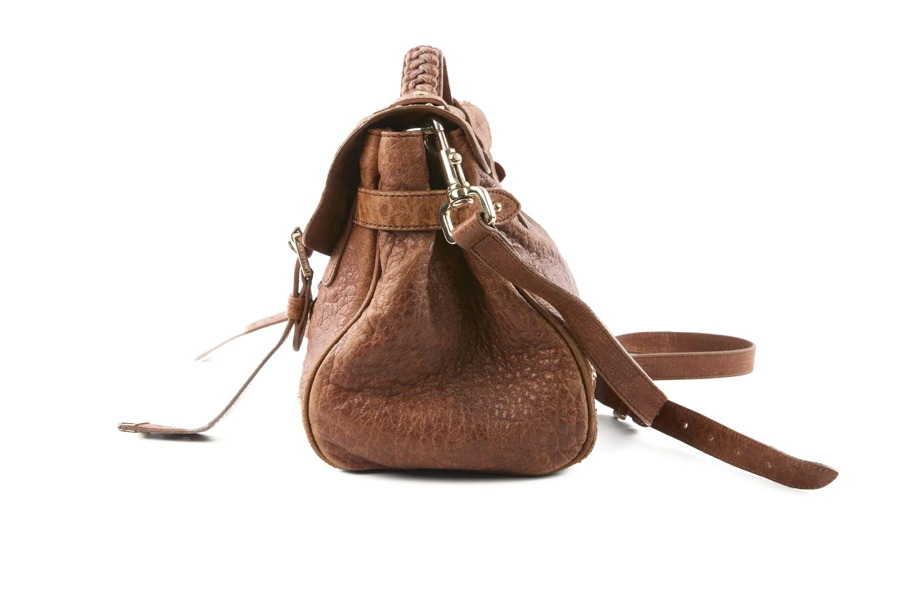 MULBERRY BROWN ALEXA LEATHER SHOULDER BAG - Image 6